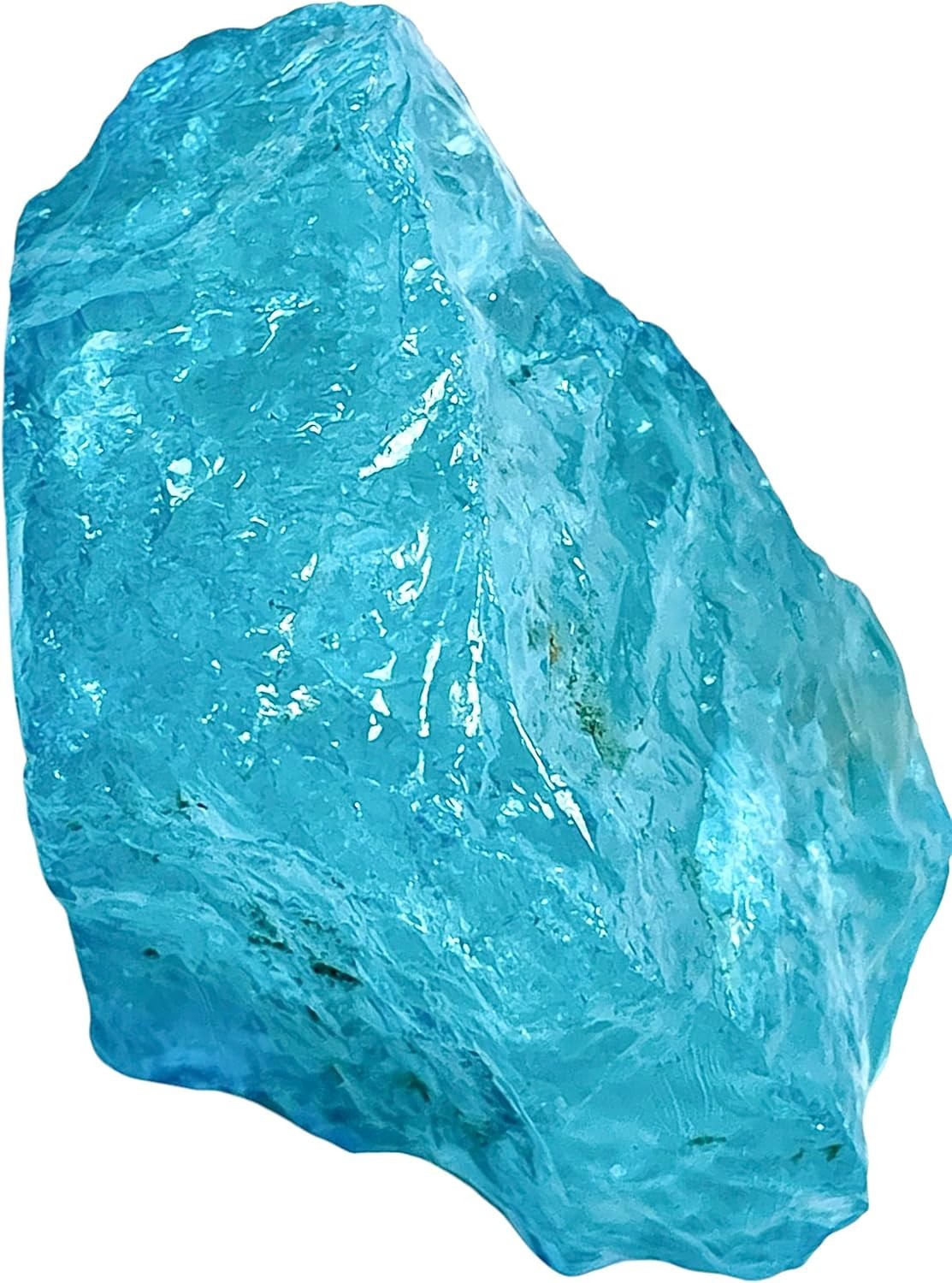 Large 1.25-2.0” Natural Aquamarine Raw Crystal Stone,Healing Gemstone for Reiki