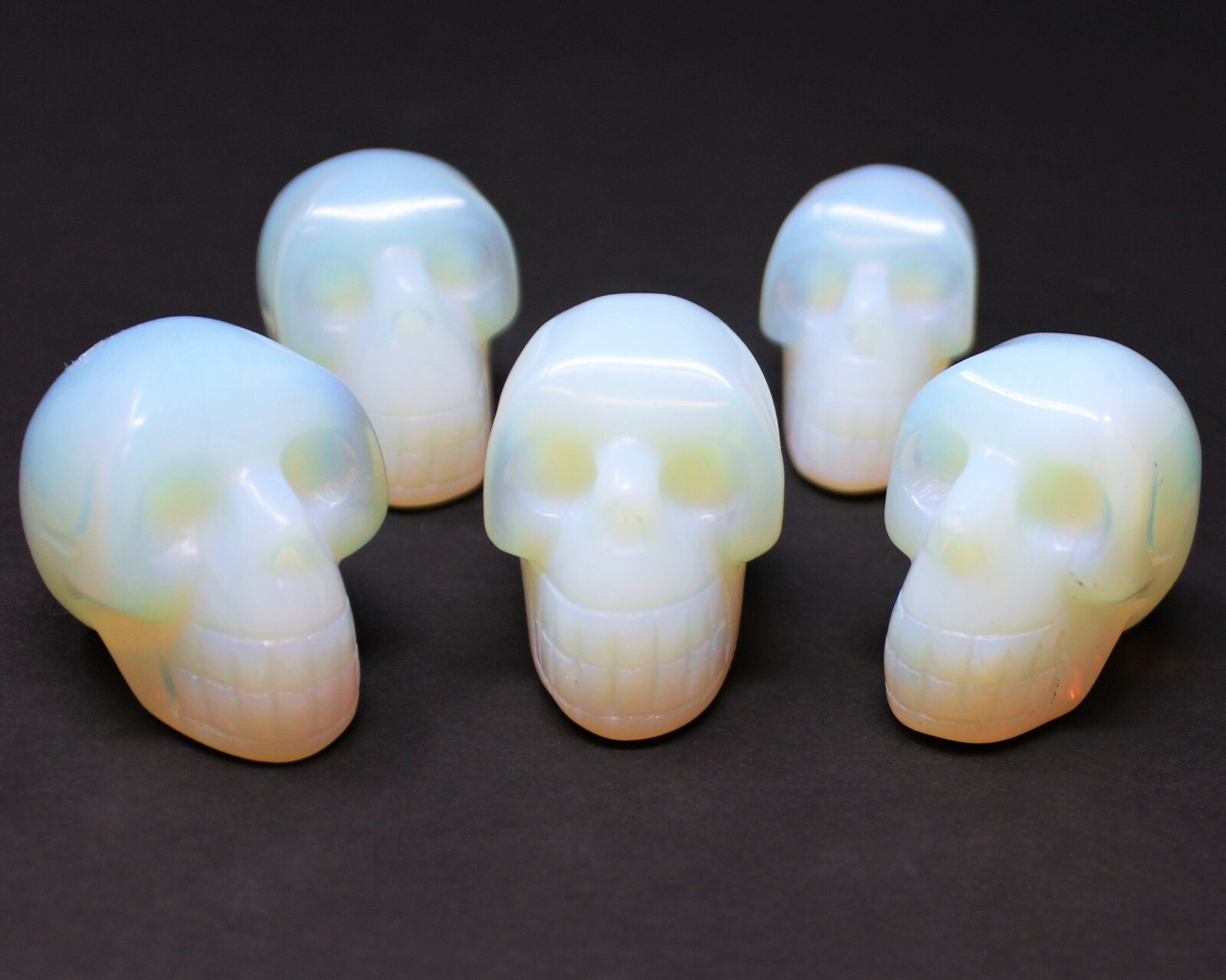 Opalite Crystal Skull, 2″ (Crystal Healing, Stone Statue, Reiki, Opalite Skull)