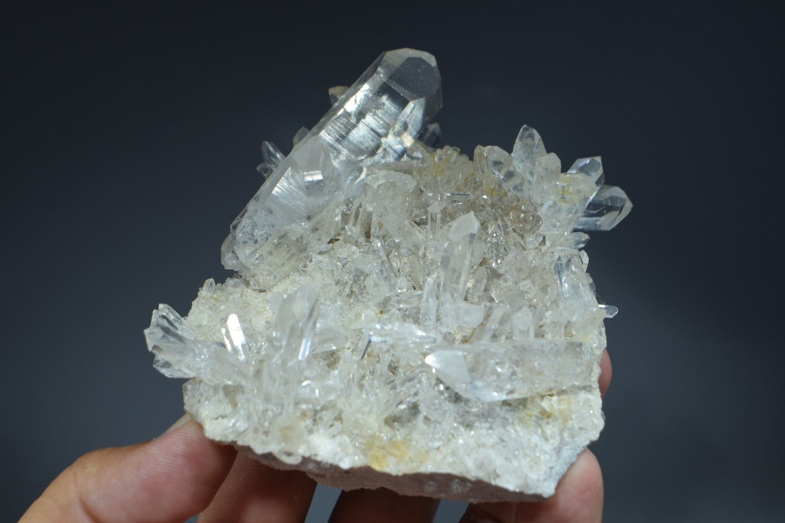 Natural Quartz Crystal Cluster Specimen 230g 88x80x30mm Collector Display