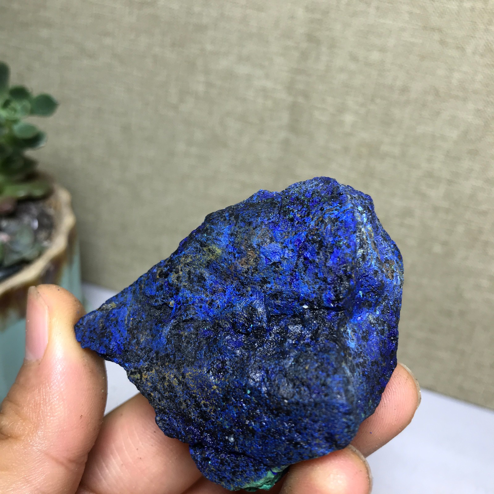 88g Natural Azurite Malachite gemstone Rough original Crystal Specimen A5179