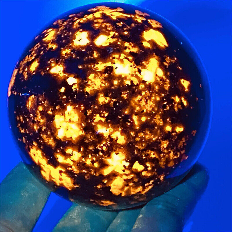 50mm+ Wholesale Natural Yooperite Gemstone Sphere Healing Quartz crystal Ball-