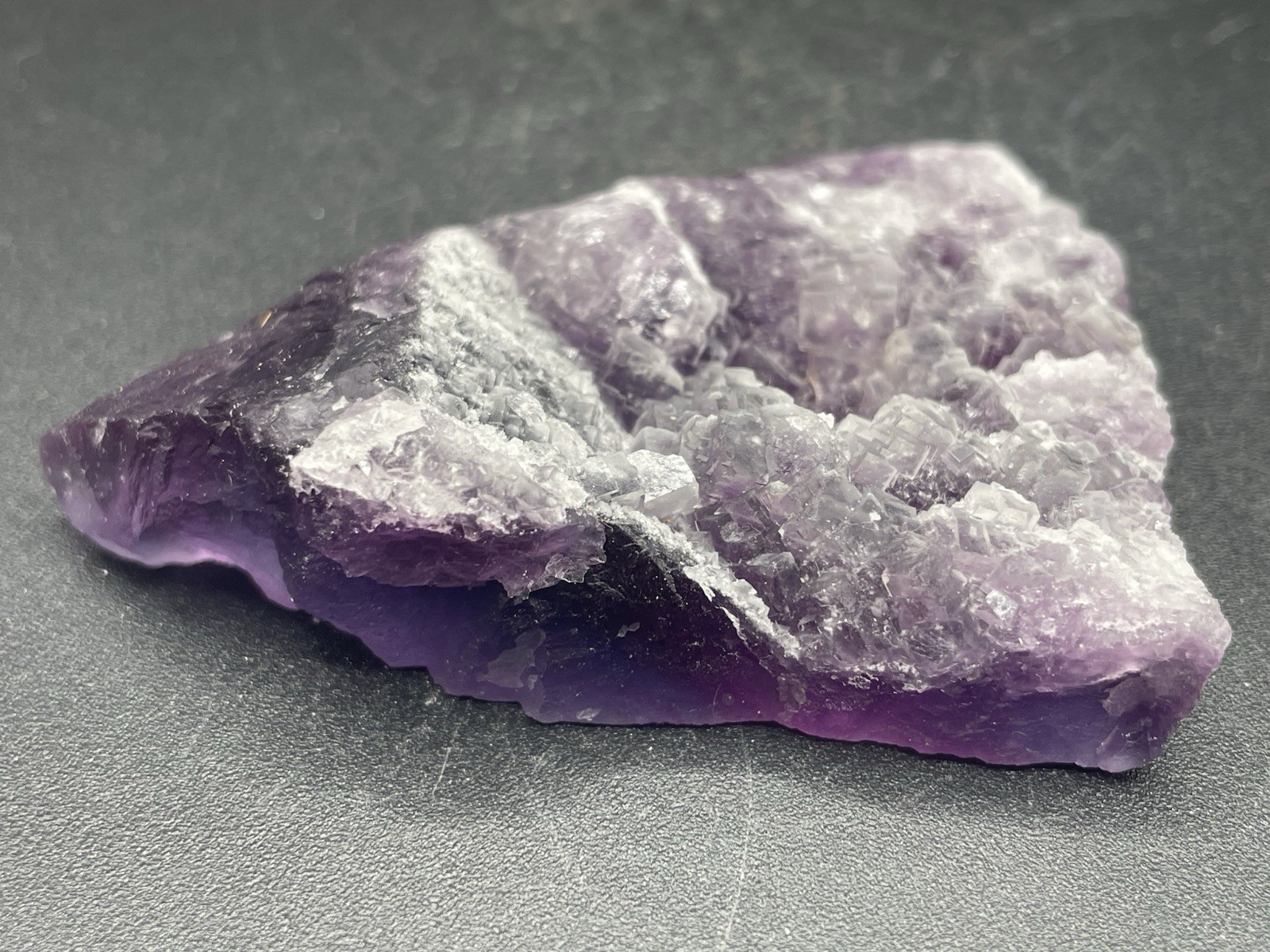 Purple Fluorite Cluster 83g