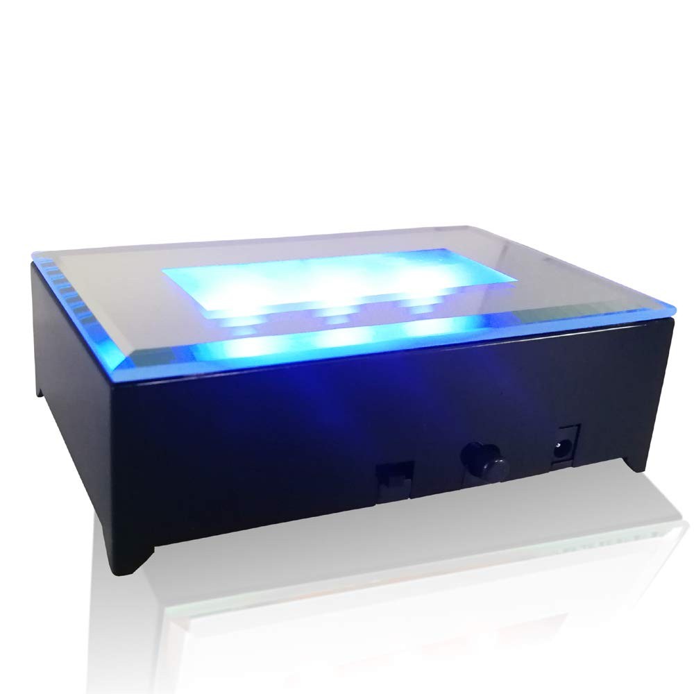 Rectangular Light Display Base for Crystals Glass Art Light Display Stand 3D …