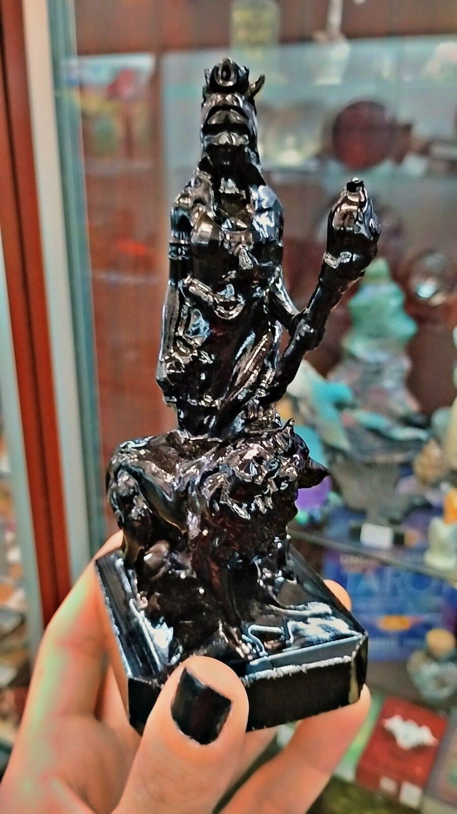 Black Obsidian Hekate & Wolf