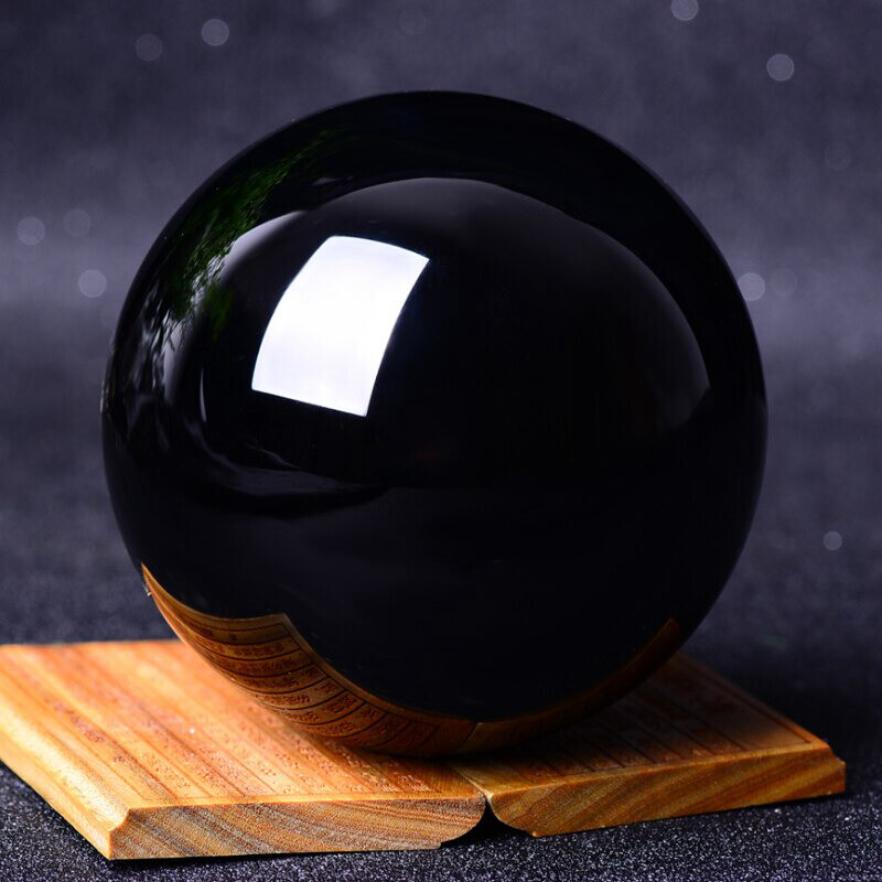 Natural Clear Rose Quartz Crystal Orb Ball Healing Energy Stone Sphere W/ Stand