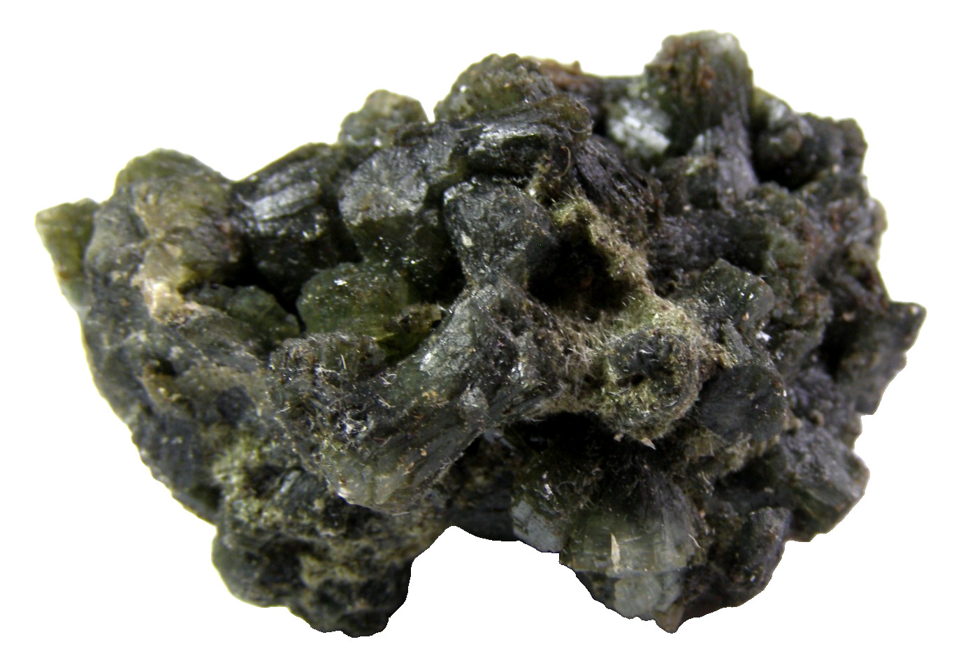 NATURAL CLUSTER of DARK PREHNITE – 4.5 x 3.4 x 2.6 cms 30.48 gms #3