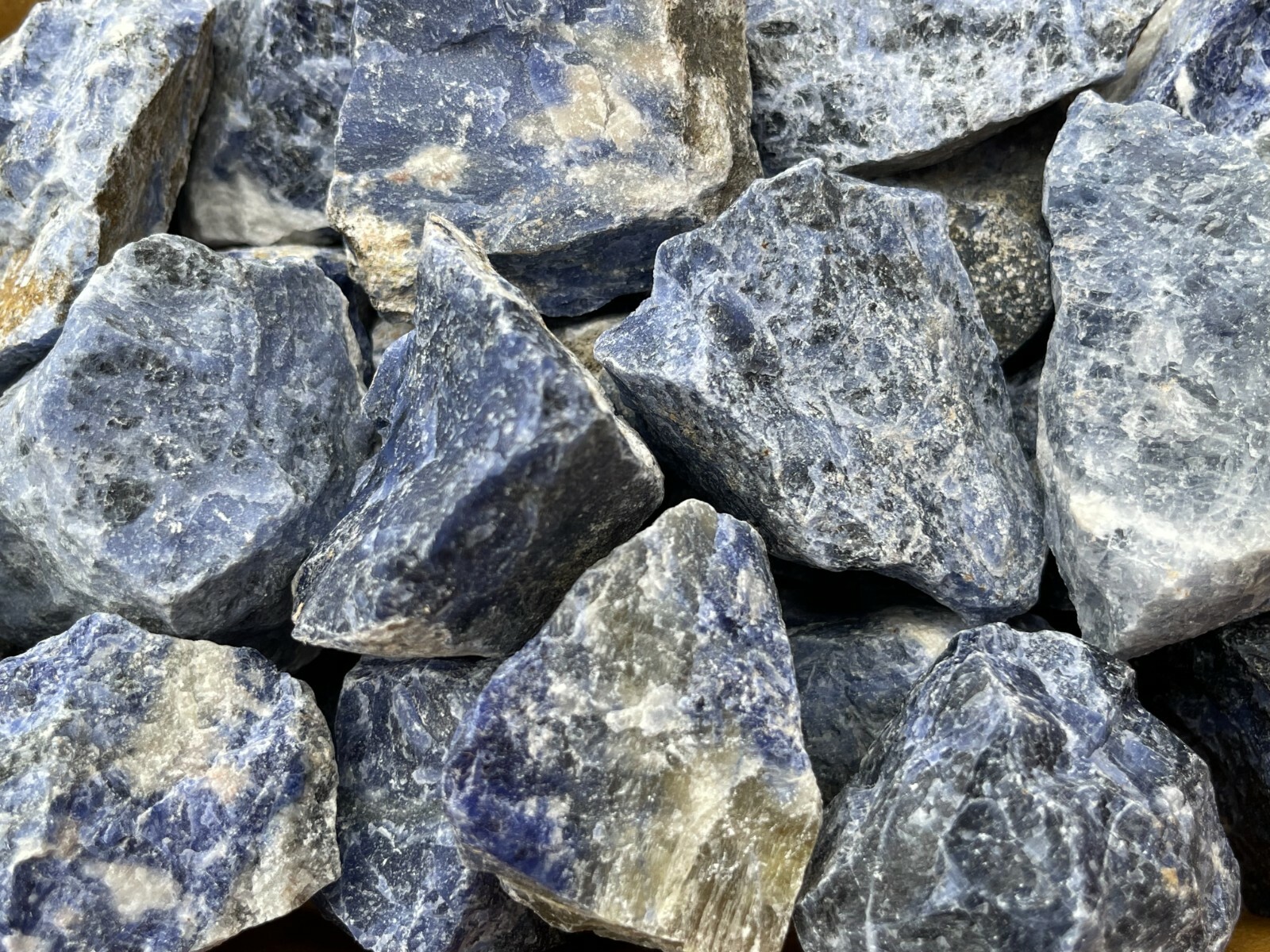 Large Sodalite Rough Natural Stones, 2-3″ Raw Sodalite Stone, Wholesale Bulk lot