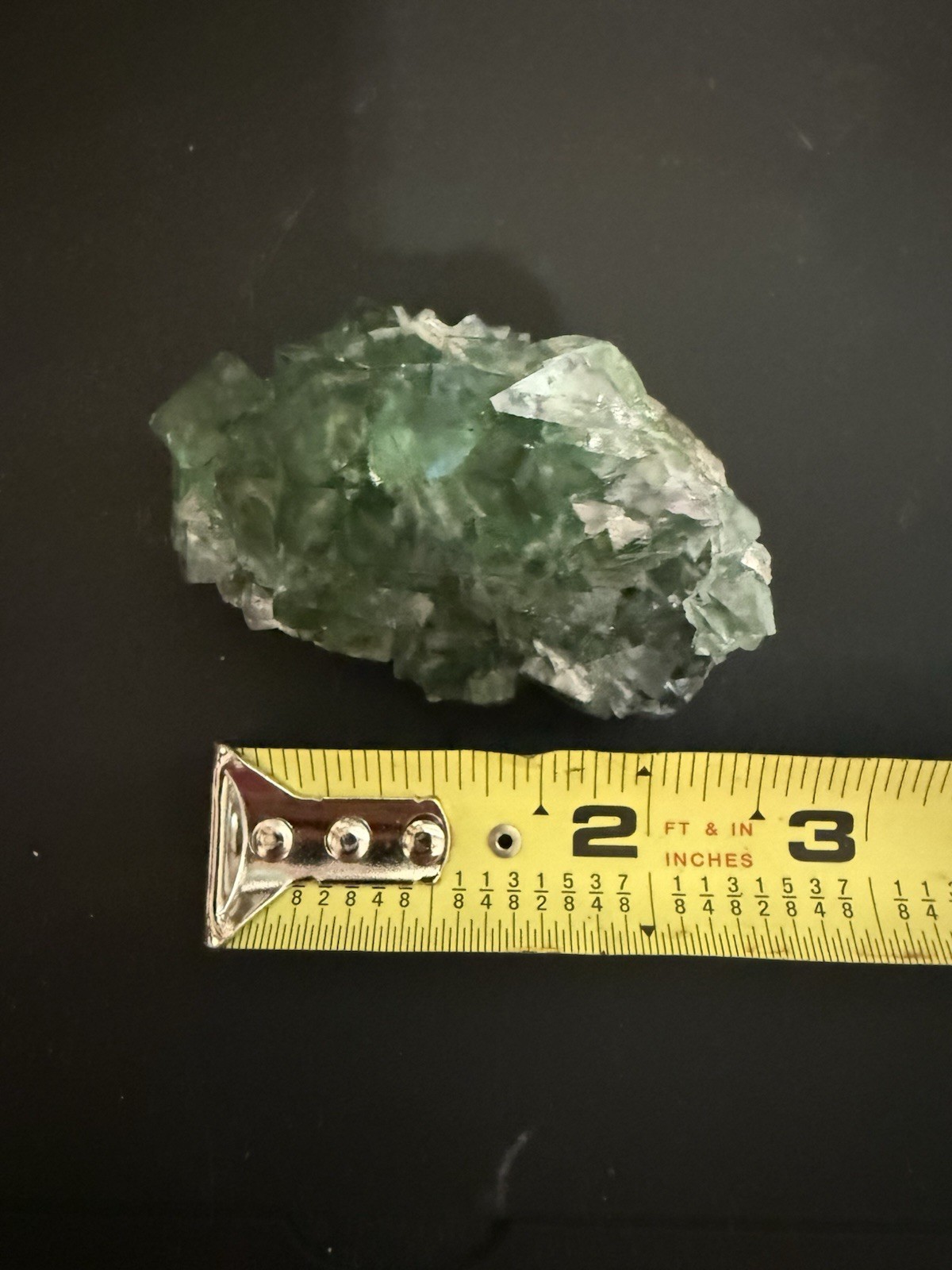 Natural Green Fluorite Cluster