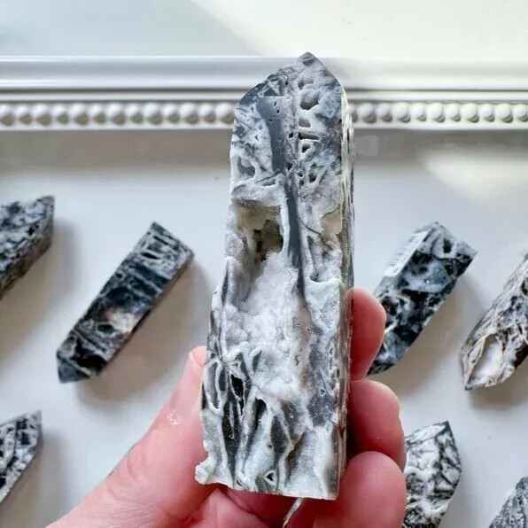 Sphalerite Druzy Obelisk Sphalerite Gemstone Crystal Tower Gifts Home Decor