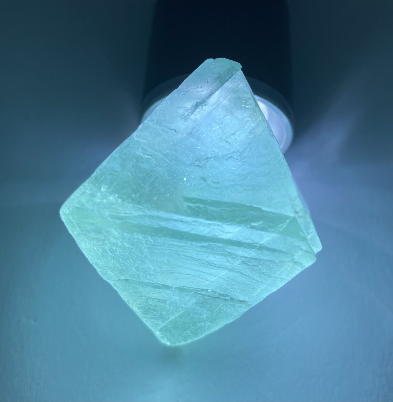 Fluorite Octahedron Green 66g, Aura, Feng Shui, Crystal Healing