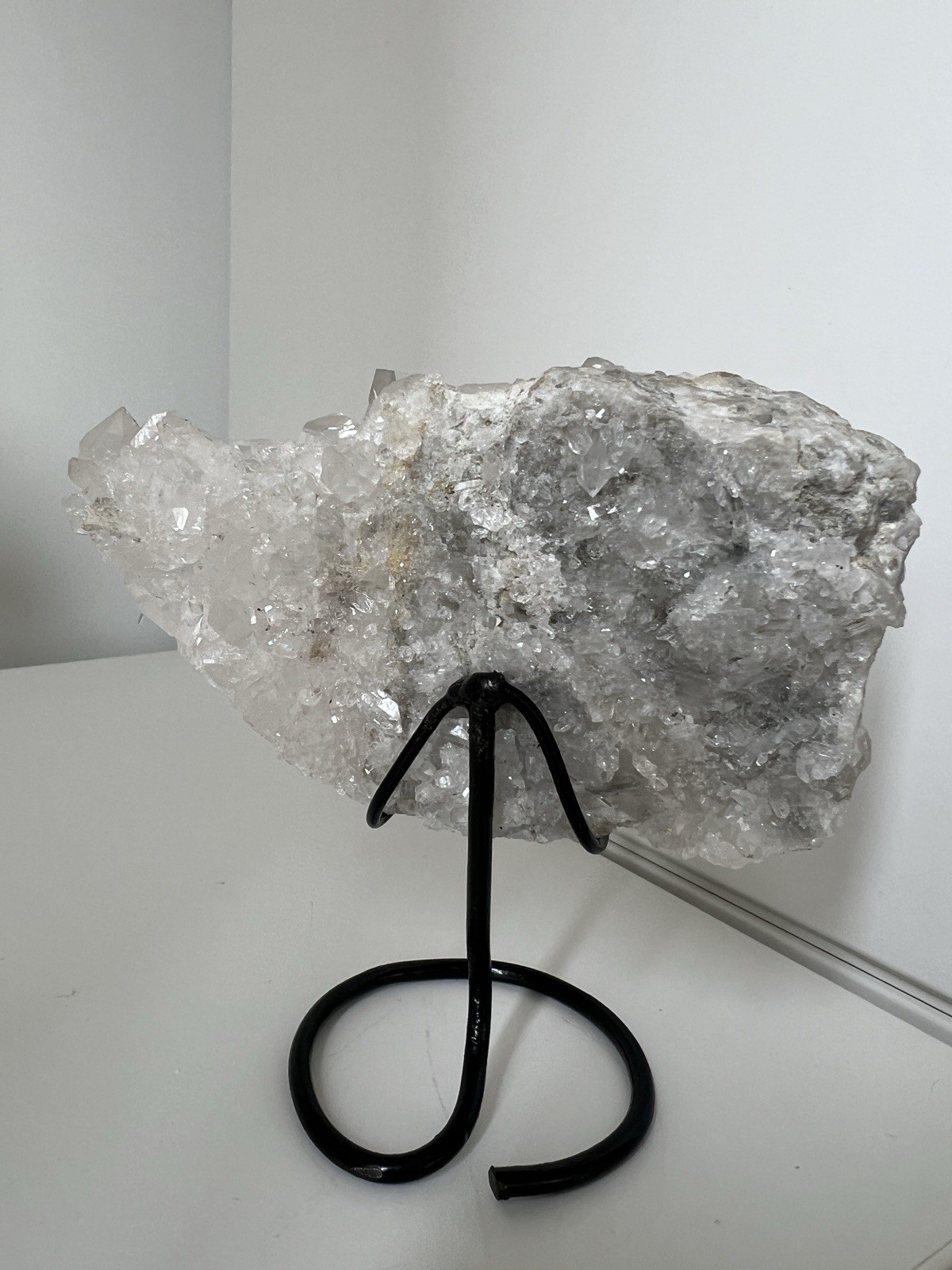 290g – Raw Lemurian Cluster | Zeca de Souza | Brazil