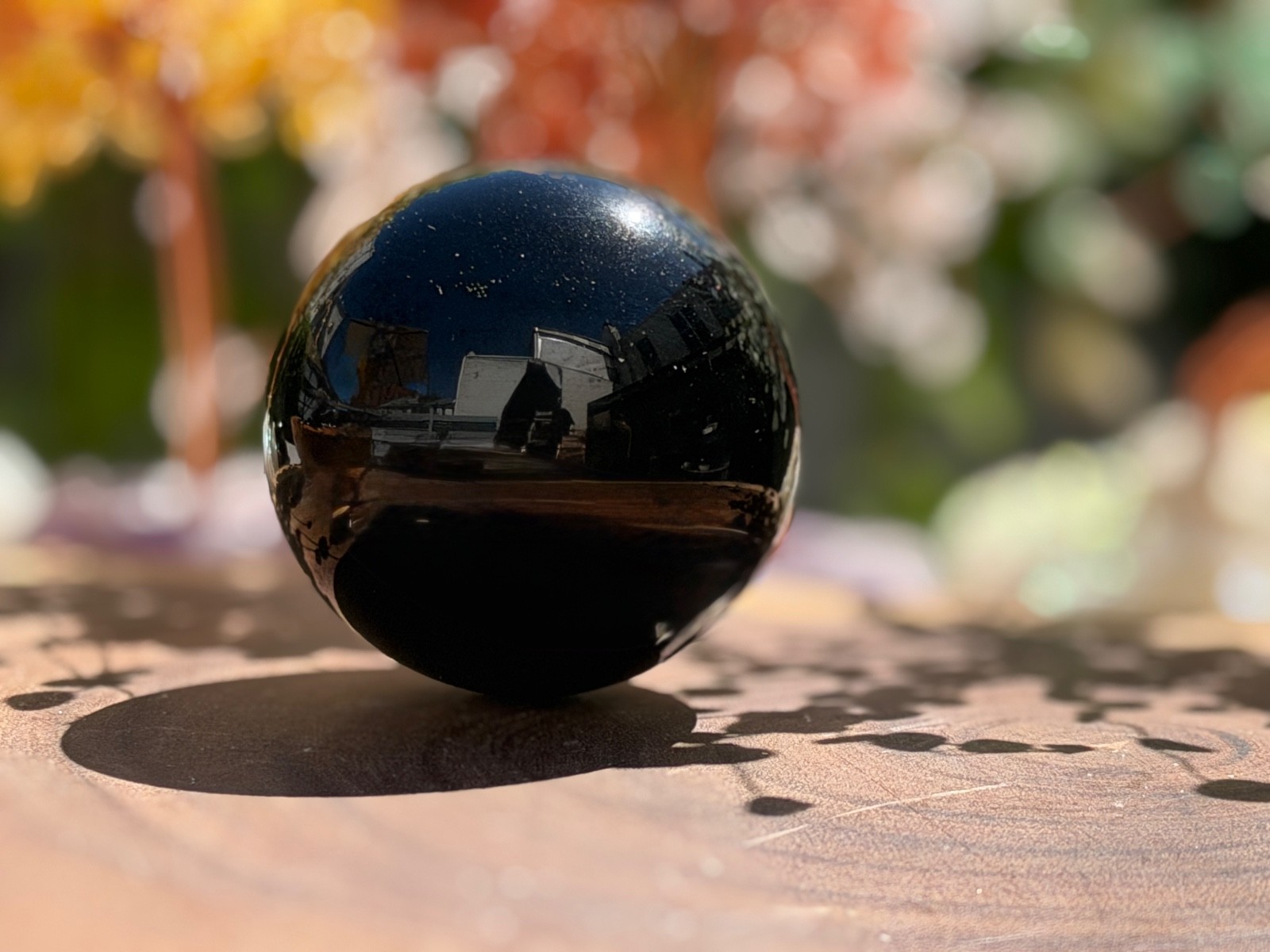 Wholesale Lot 3 lbs 10-12Pcs Natural Black Obsidian Sphere Crystal Ball Healing