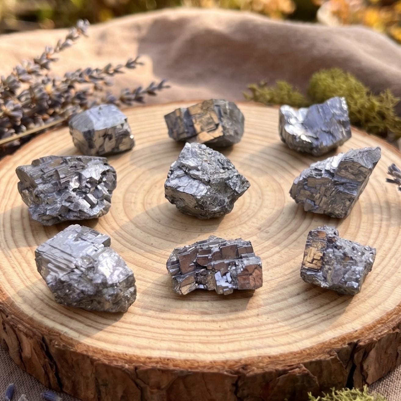 Galena Crystal Stones Rough Raw Specimens Natural Genuine Moroccan Mineral