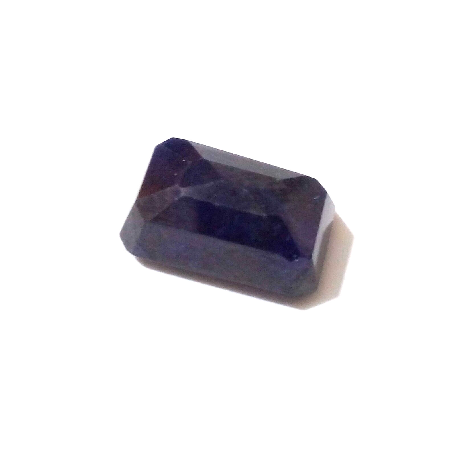 Gorgeous Rare Blue Sapphire Faceted Emerald Shape 5 Crt Sapphire Loose Gemstone
