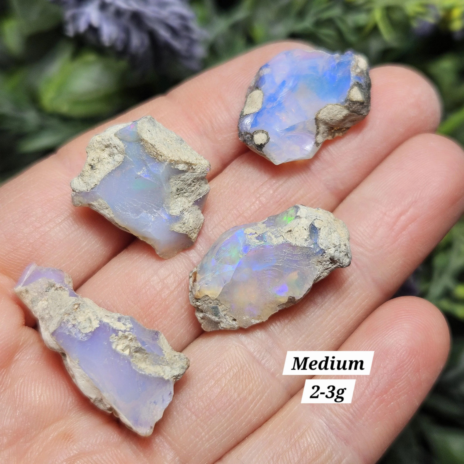 Ethiopian Blue Jelly Opal