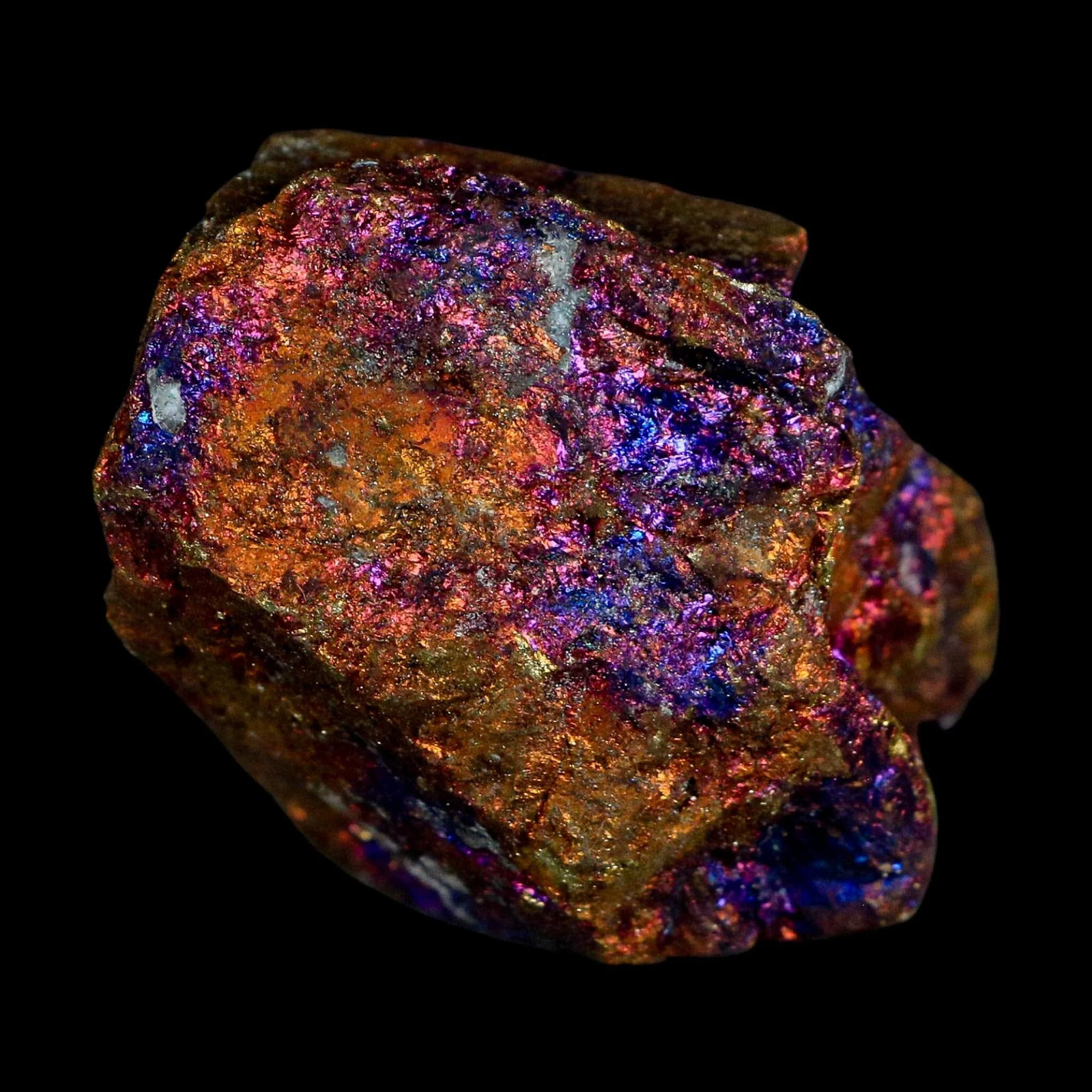 2.4″ Chalcopyrite Bornite Brilliant Multicolored Peacock Ore Chihuahua Mexico