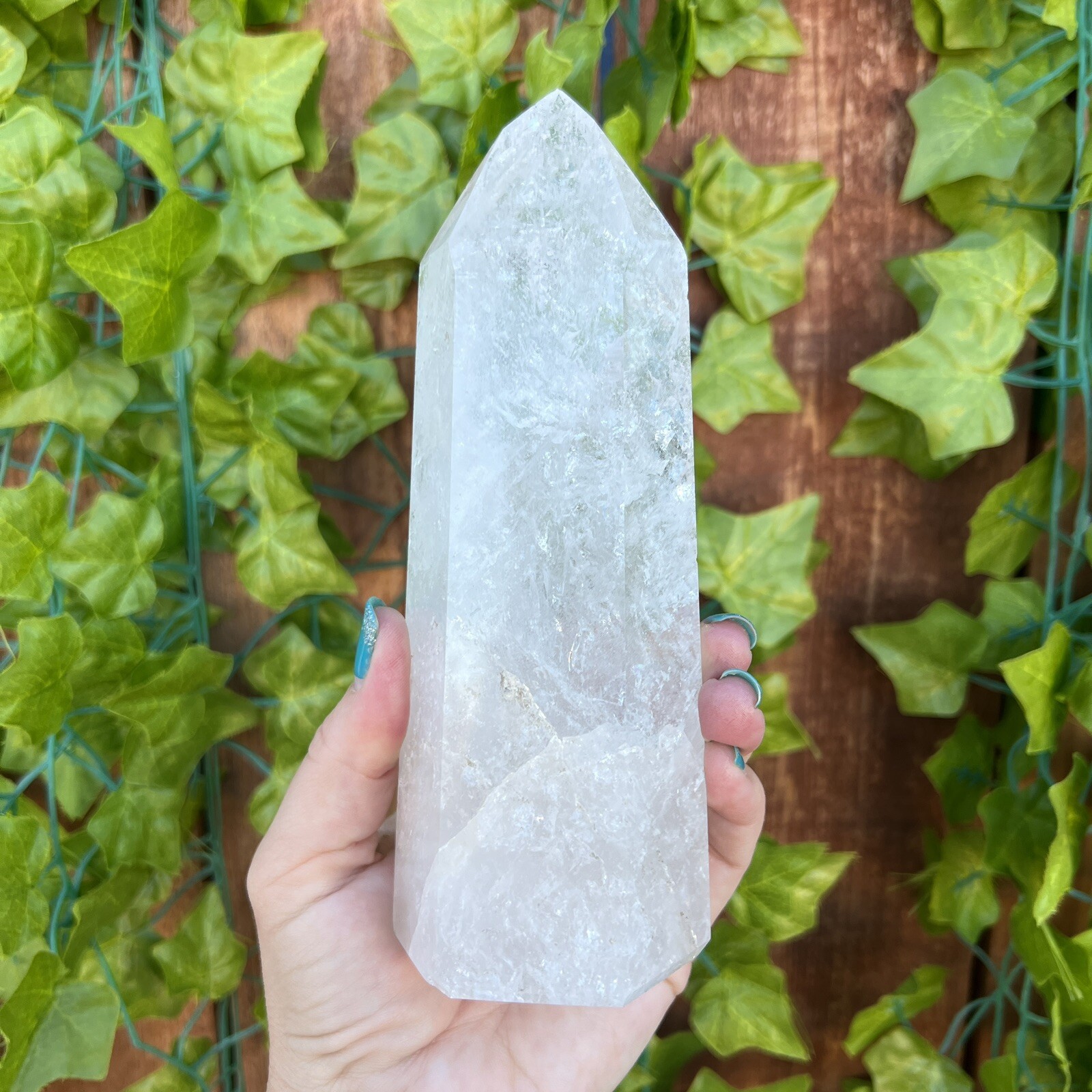 3 Piece Large Polished Quartz Crystal Points – 5 Pounds Wholesale Crystal Towers