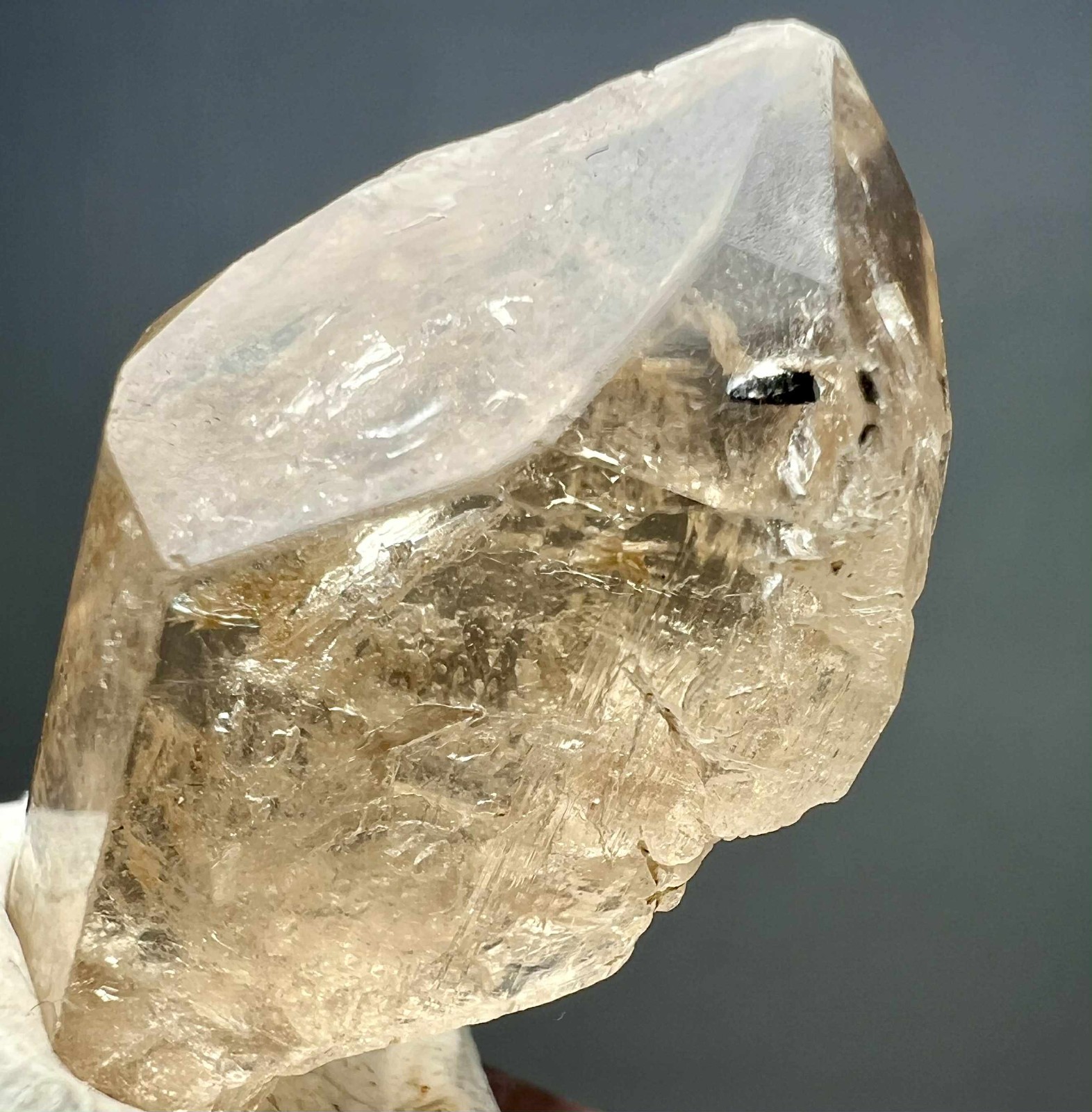 79 Carat Natural !!! Eye Clean Top Honey Color Topaz Huge Crystal @PAK