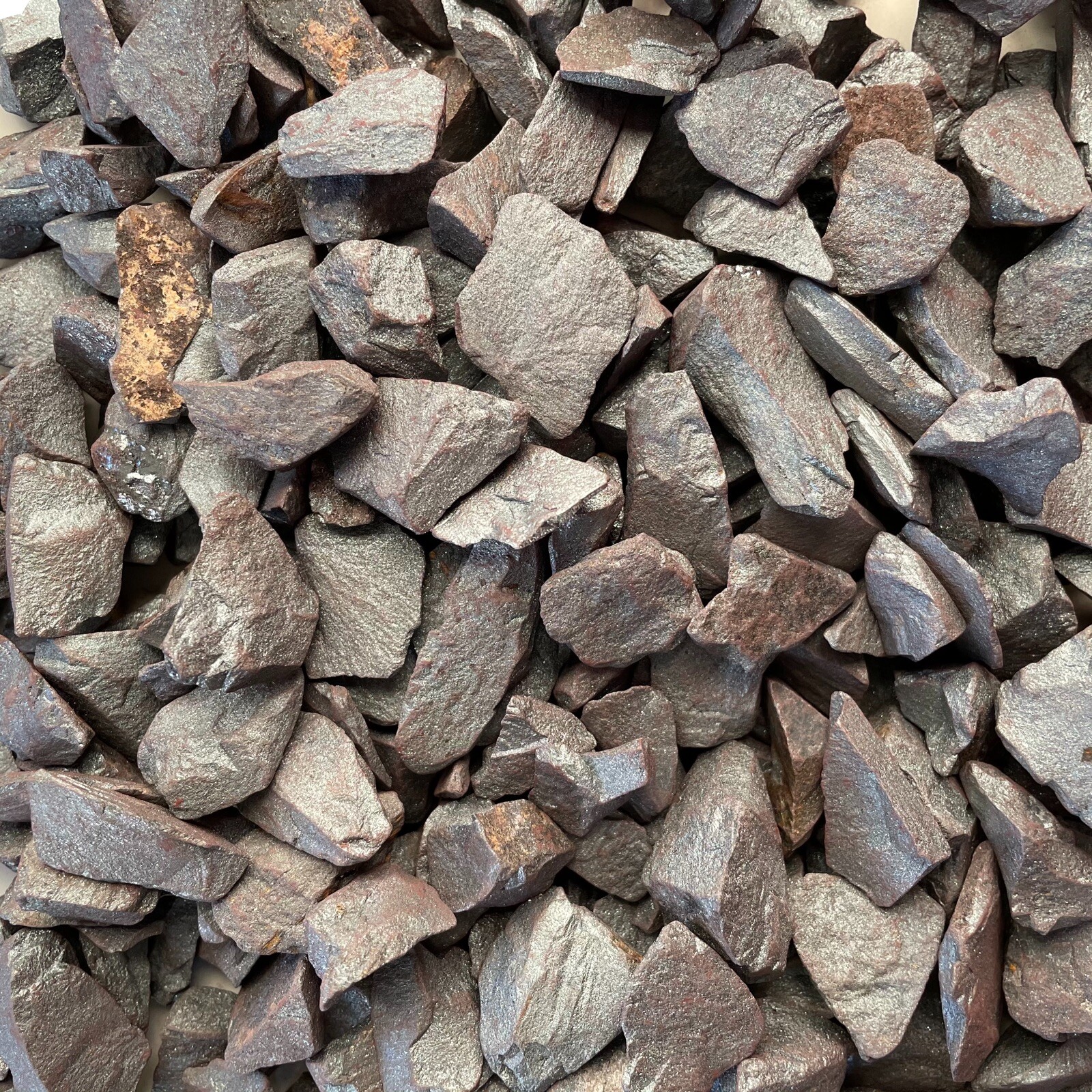50g Rough Hematite Gemstone Crystal 3-6 Stones Tumble Natural Gem Rocks Specimen
