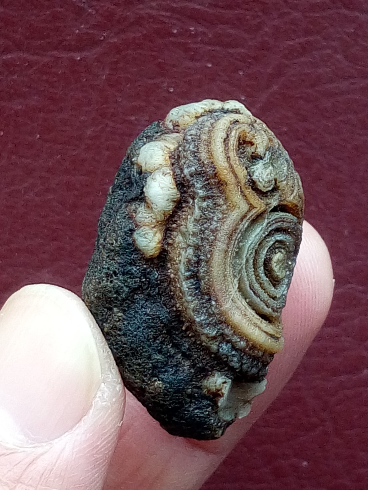 34mm Natural agate Gobi agate eye agate cute collection
