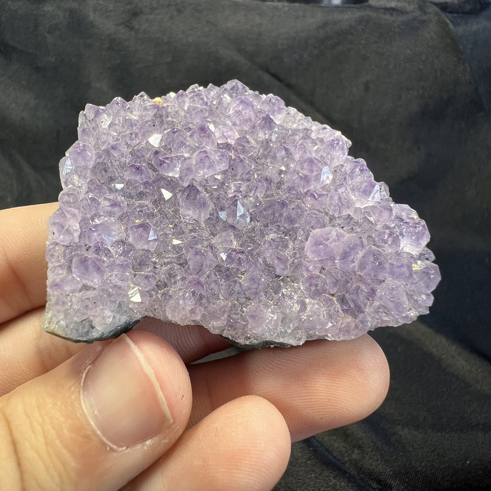 Amethyst Quartz Crystal Cluster from Uruguay