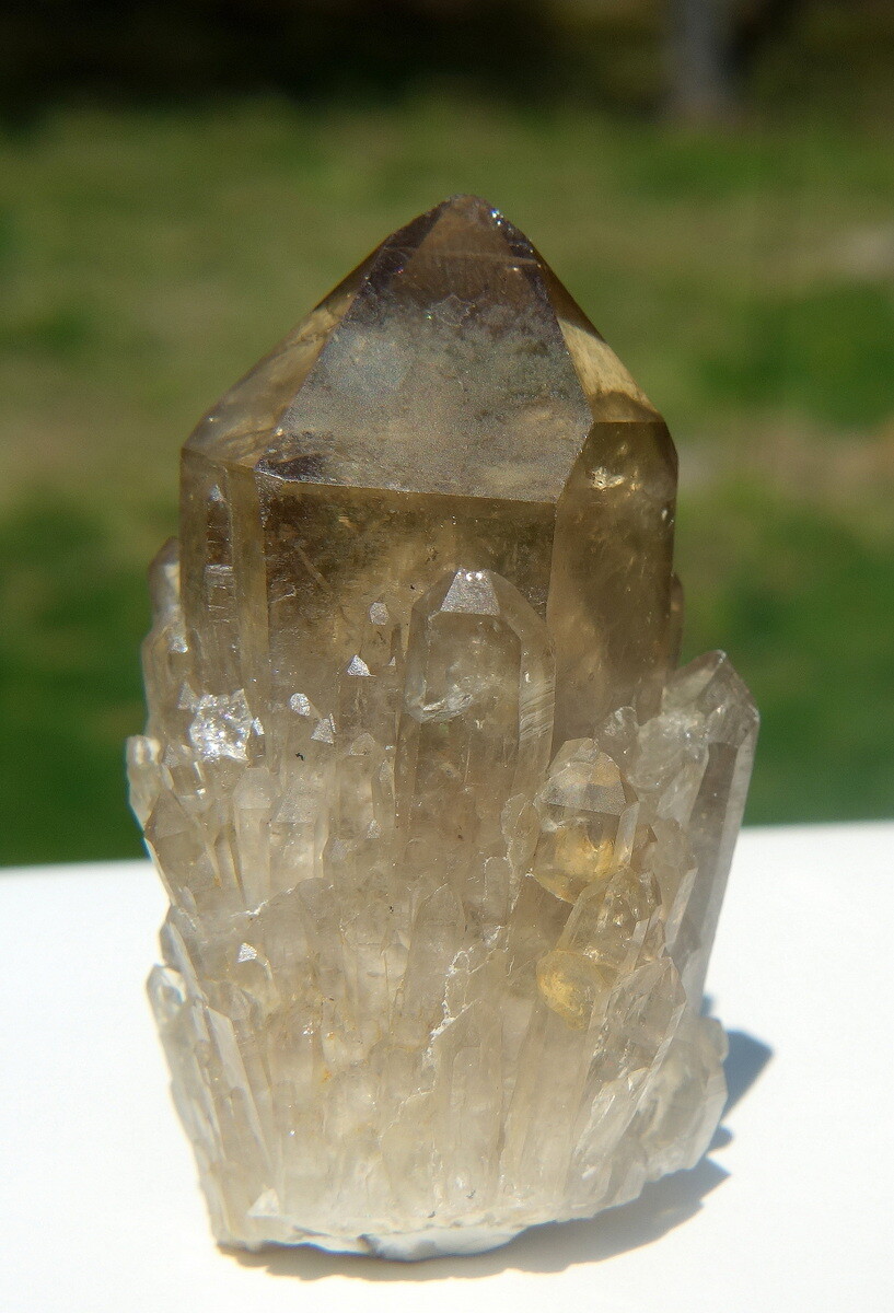 Kundalini Citrine Elestial Crystal Lightbrary Lwena Deposit DRC