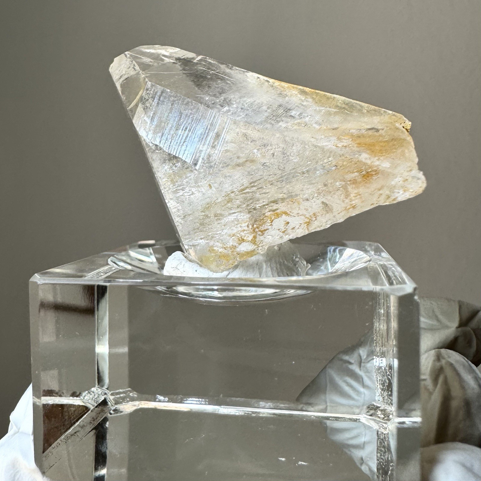 “Golden Triangle”Ganesh Himalayan Nepal Quartz Nirvana Record Keeper Crystal