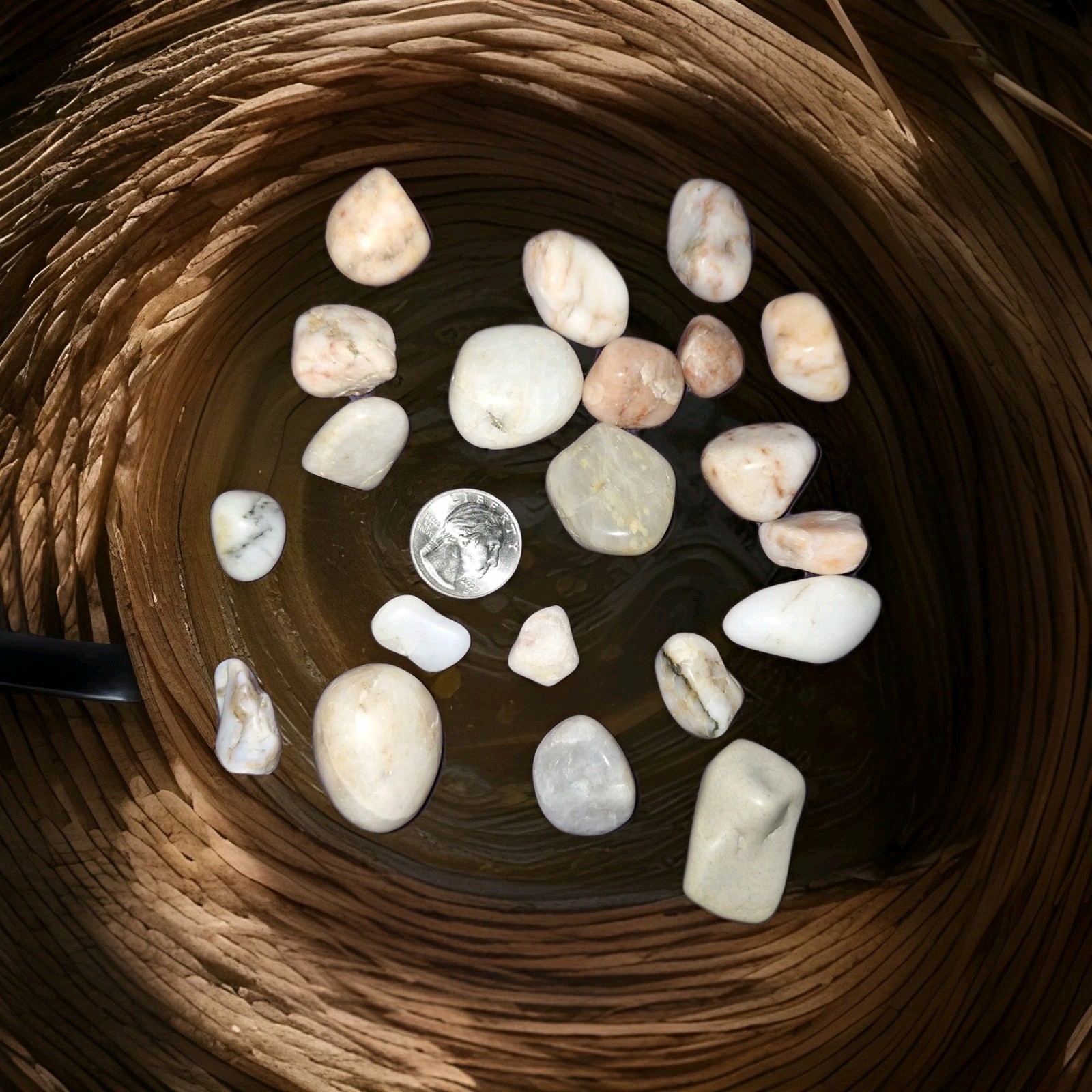 21 Light Colored Rocks~Polished~Great For Jewelry Makers/Rock HoundsLOTRKS2