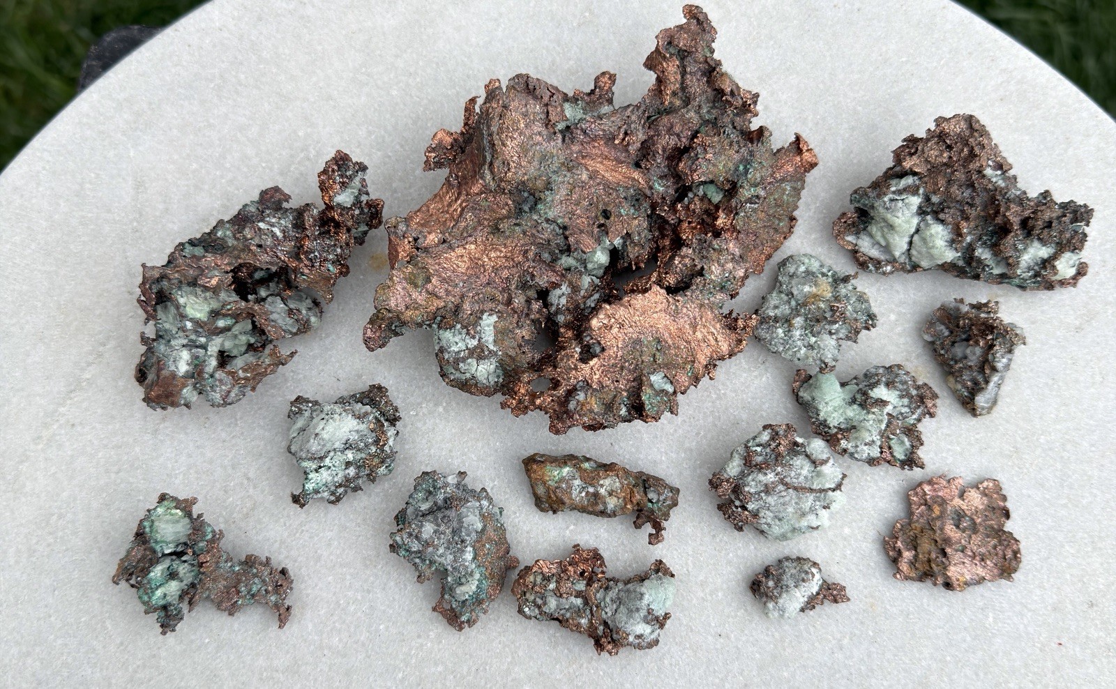 Wholesale Lot 2 Lbs Natural Copper Matrix Specimen Crystal Healing Energy