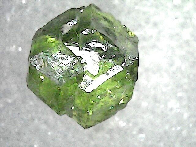 Gem Quality Rare Top Green Demantoid Garnet Crystal Italy 956