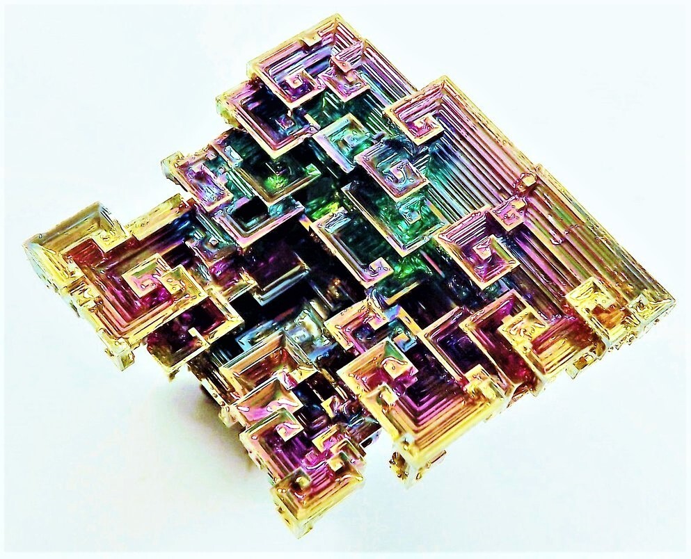 Bismuth Crystal Stone Extra Large Specimen for Collecting,Wire Wrapping,Wicca 
