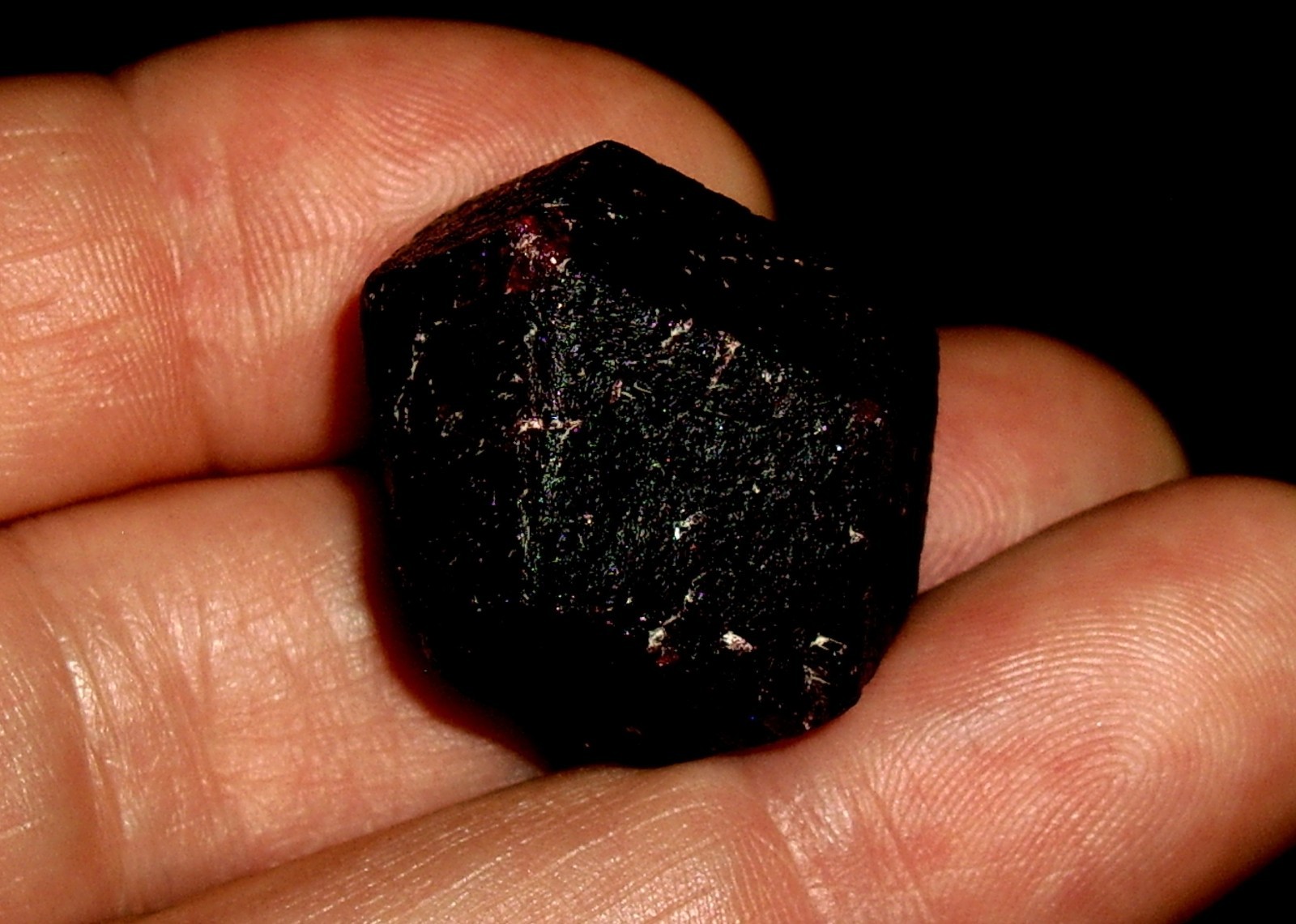 Deep Red Medium Large Almandine Garnet Crystal 29.2g