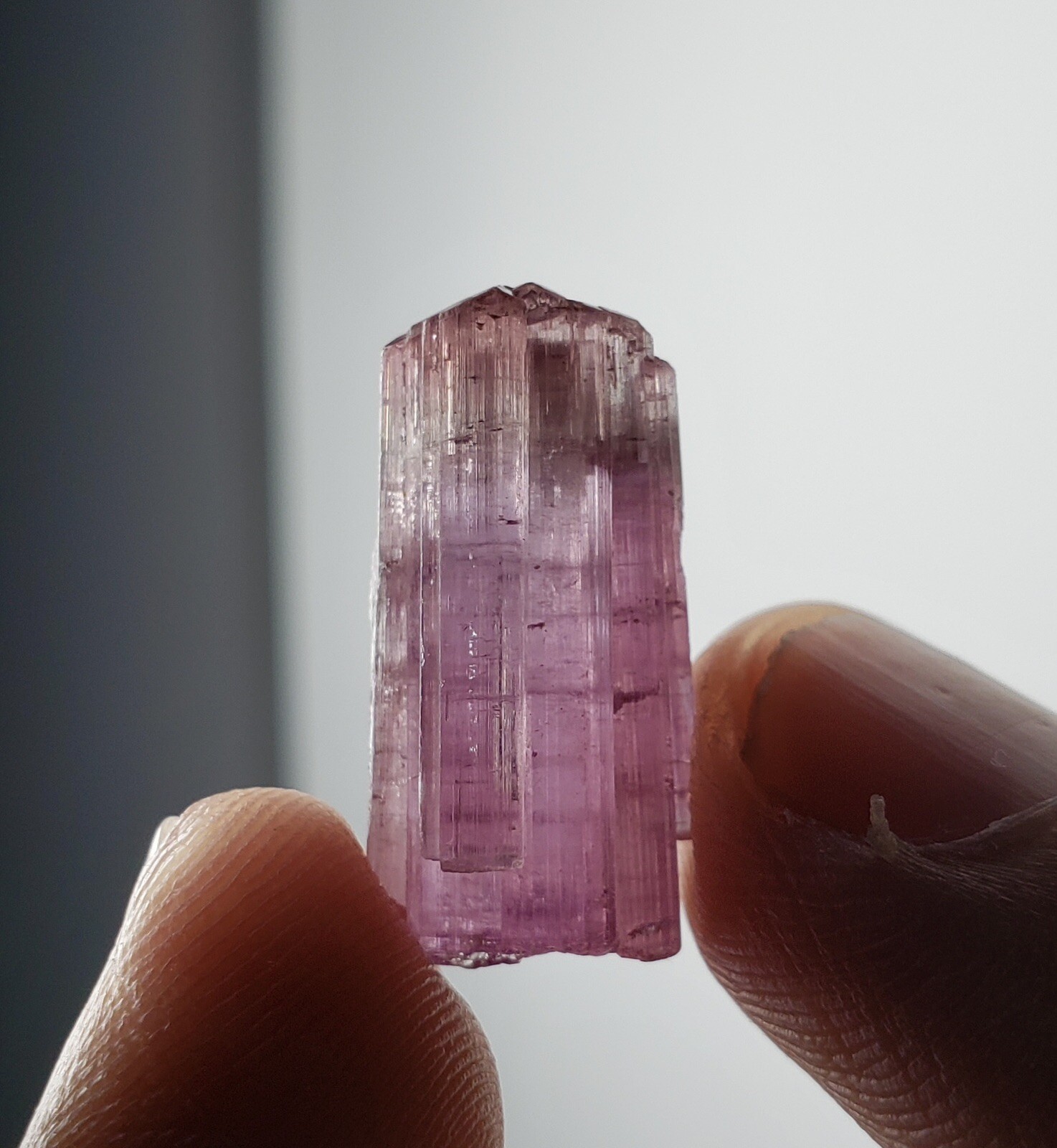 Beautiful Bi Colour Tourmaline Spray Crystal From Lagman Mine