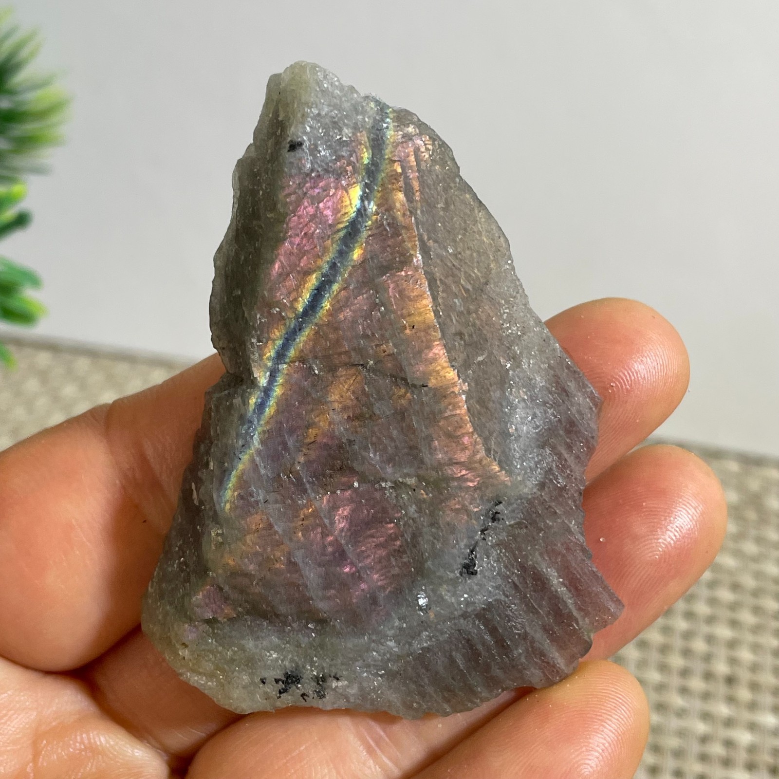 32g Labradorite Crystal gemstone rough original Specimen