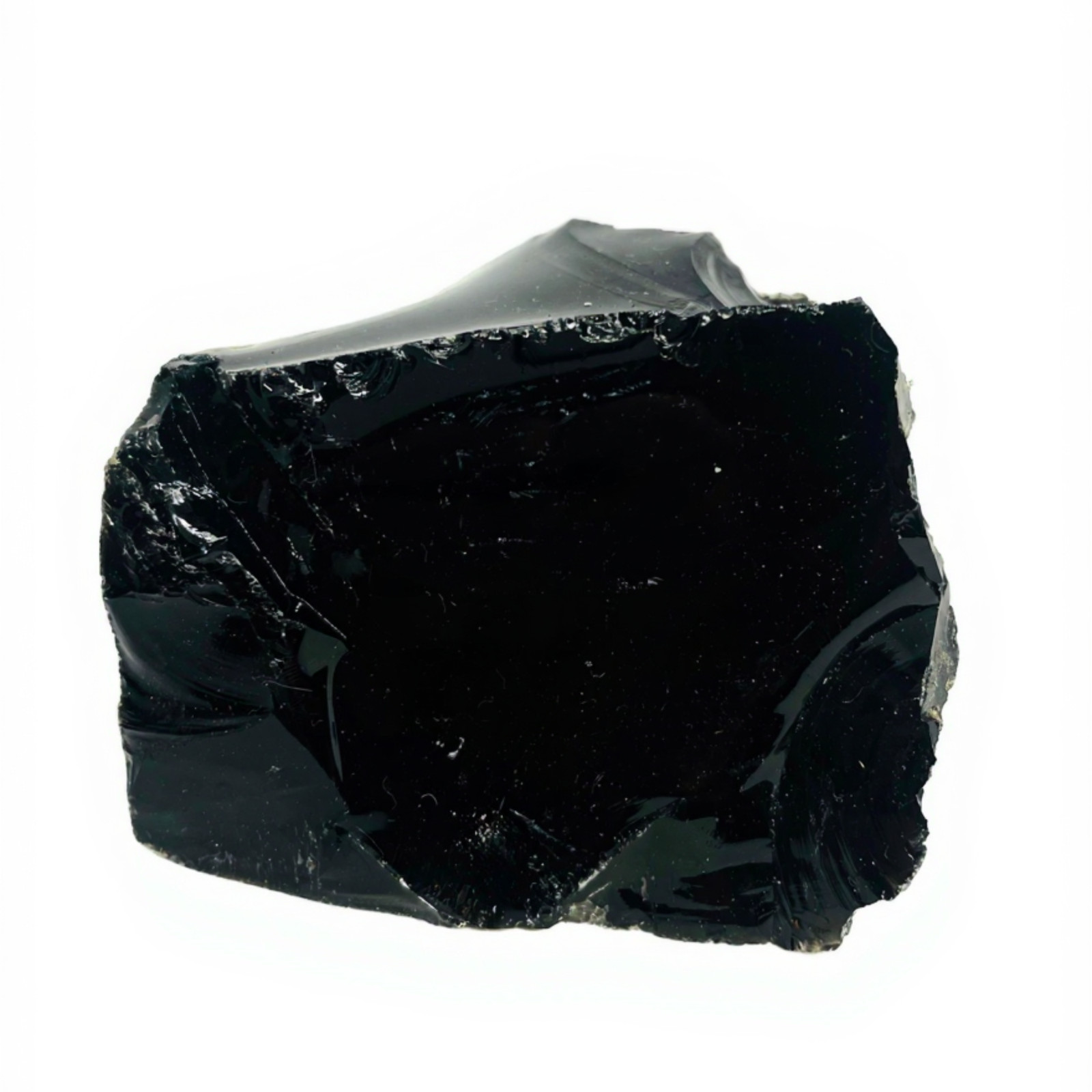 Premium 1025-1150CT Black Obsidian Raw Specimen | Natural Rough Healing Stone