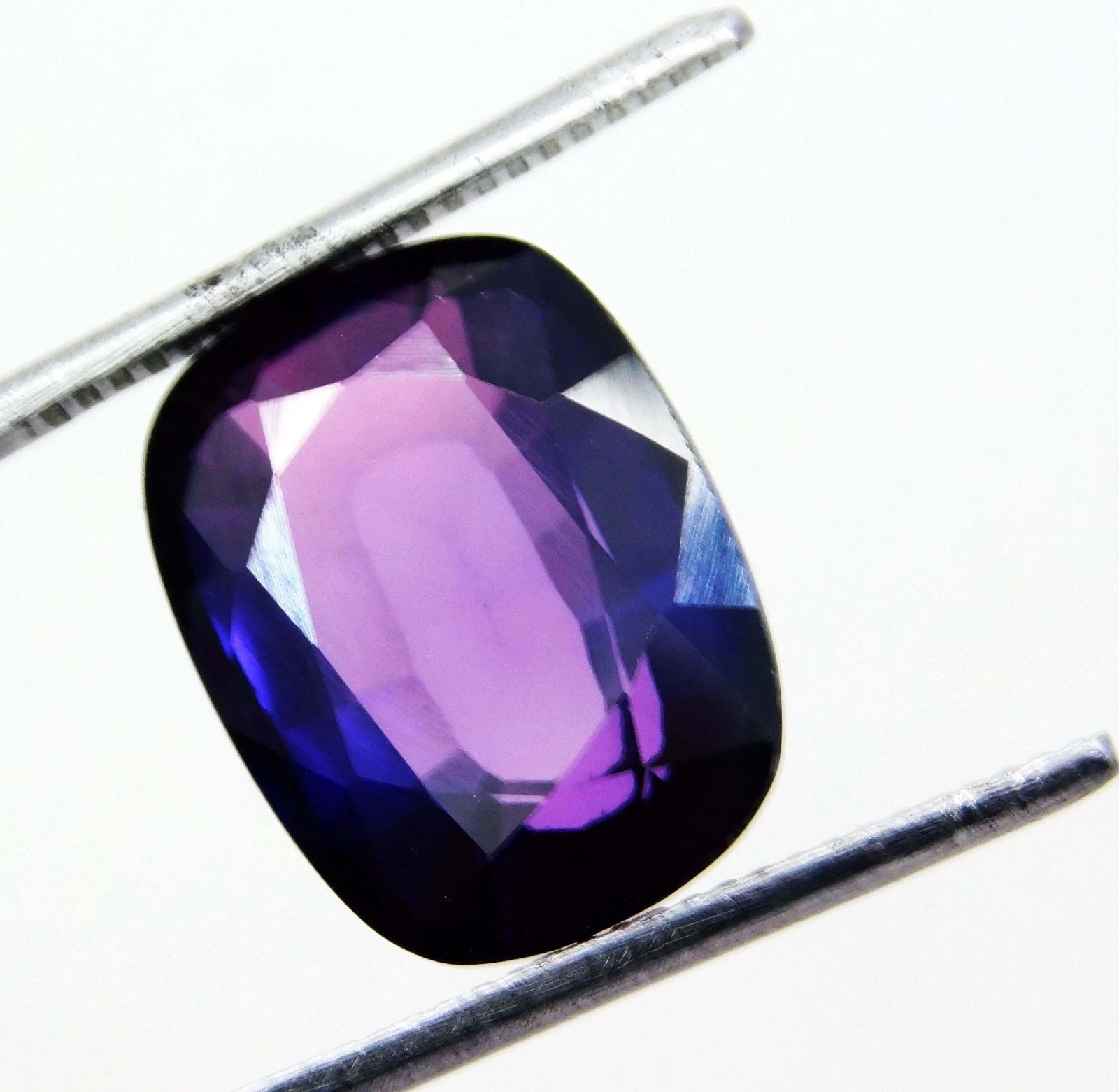 Purple Amethyst Cushion Shape Certified Natural Gemstone Loose Gemstone 8-9 Ct
