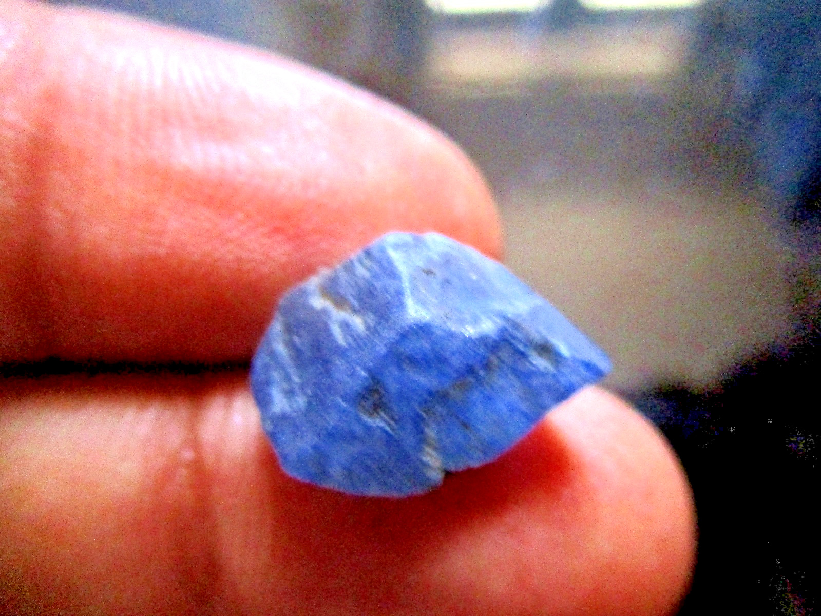 Natural Blue Sapphire Crystal Specimen, 10.75 Carats, Jammu Kashmir Origin
