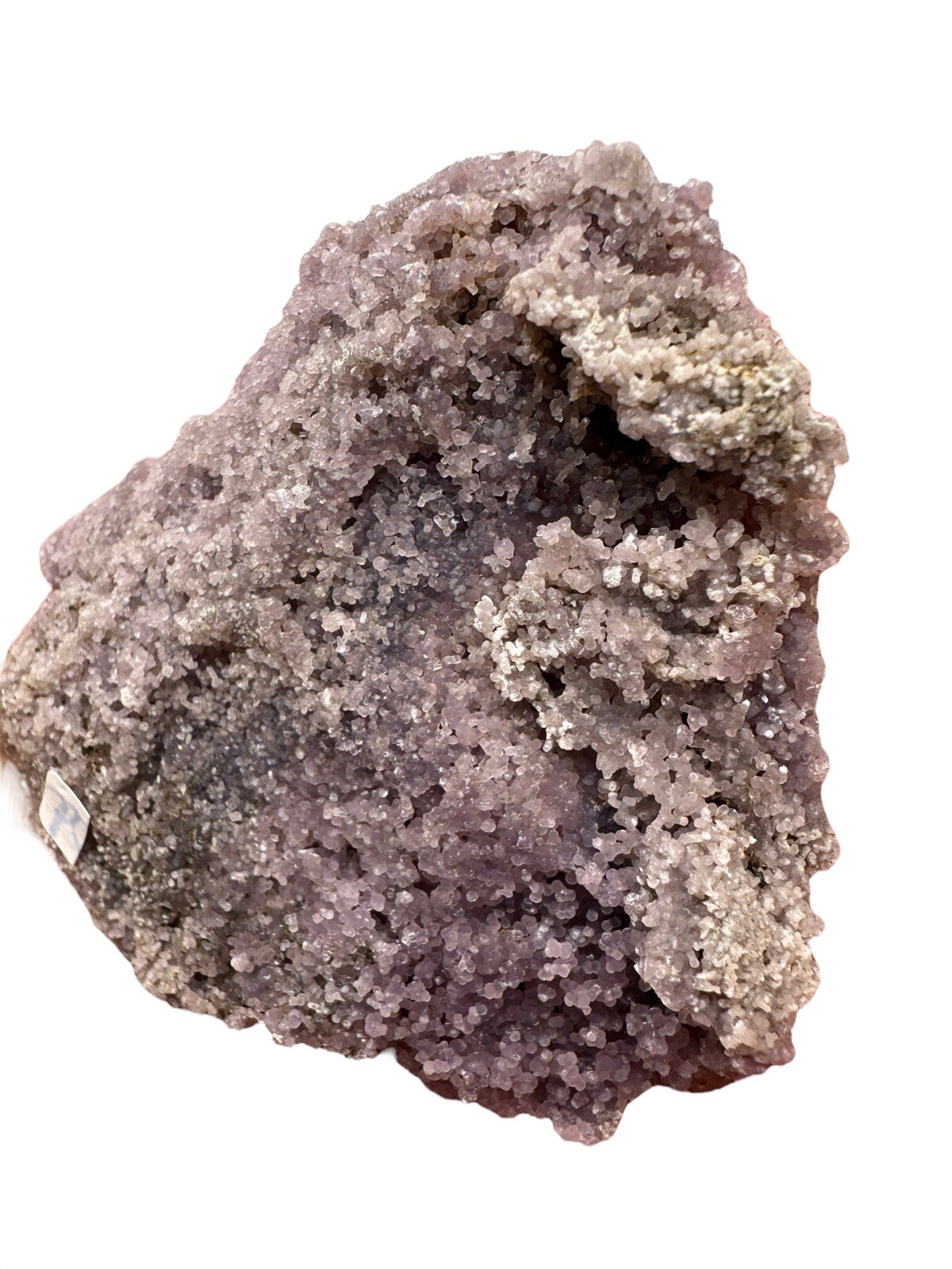 Iridescent Blue Grape Agate Cluster Botryoidal Mineral Specimen Chalcedony