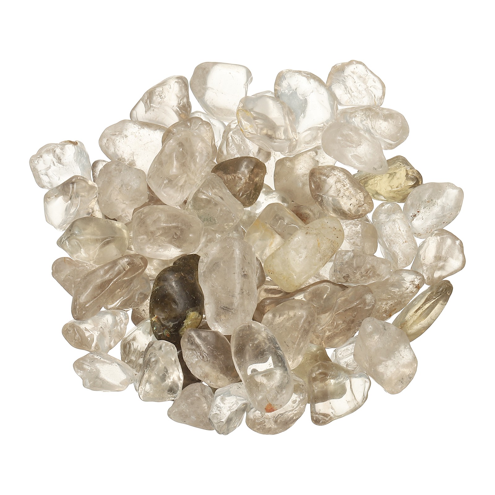 Crystal Chips Stone 0.44Lb Fluorite Gravel Rocks Black Quartz 9 – 26mm
