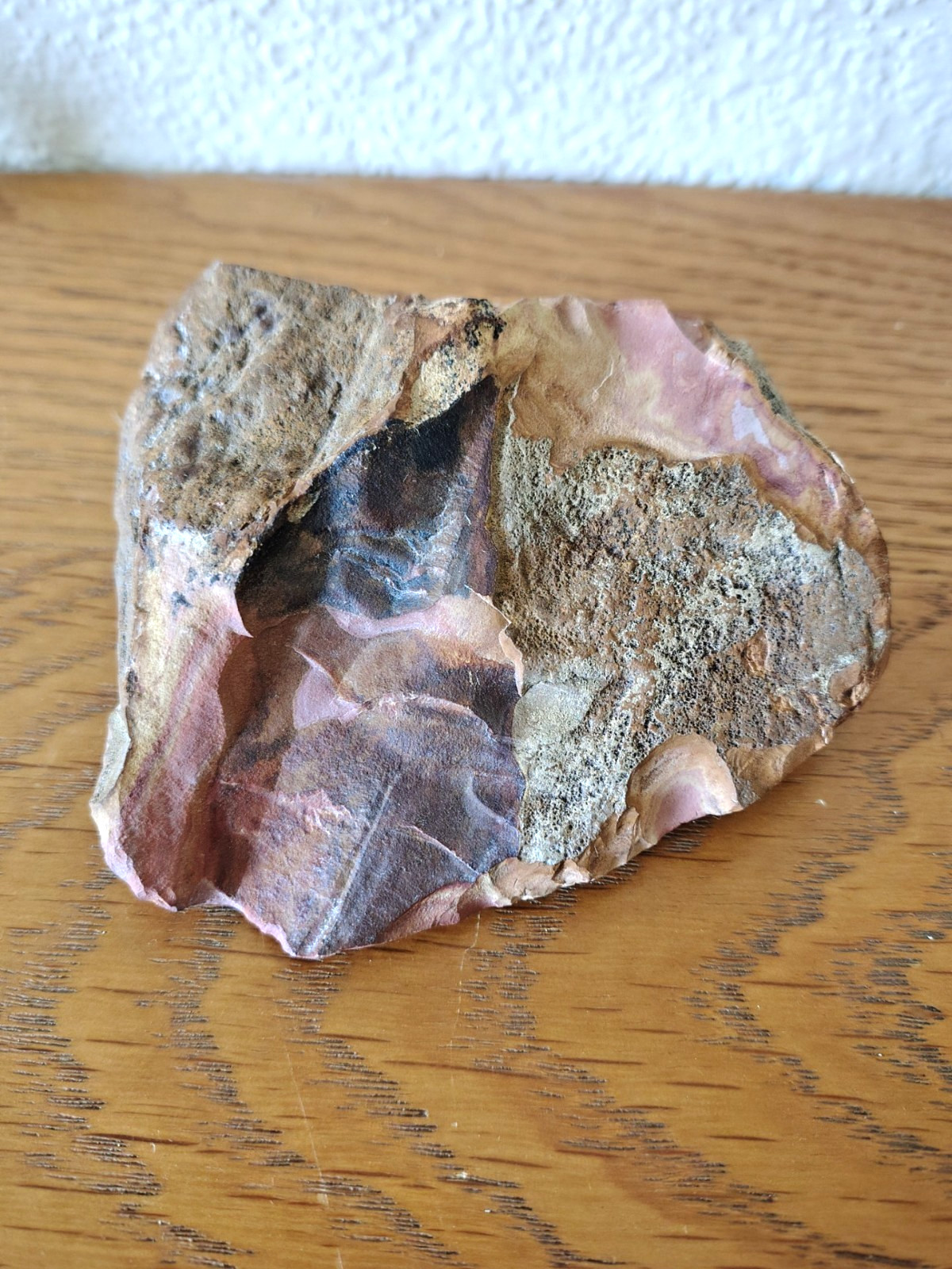 Polychrome Jasper Slab Madagascar One Polished Face 260g “Desert Jasper”