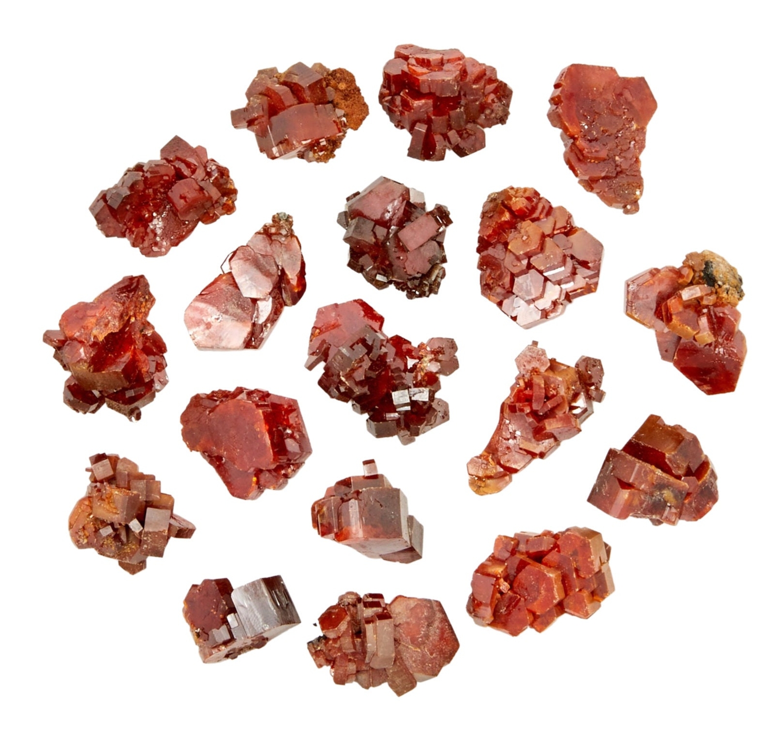 Vanadinite Cluster – Grade AAA, Natural Vanadinite from Morocco