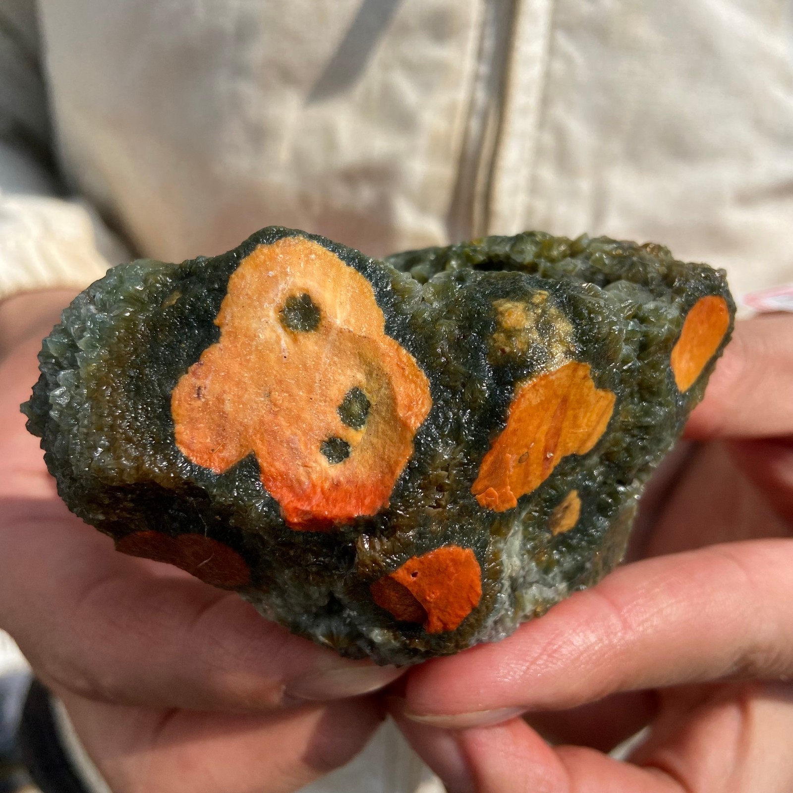 0.5lb Natural colourful ocean jasper raw stone crystal rough mineral specimen