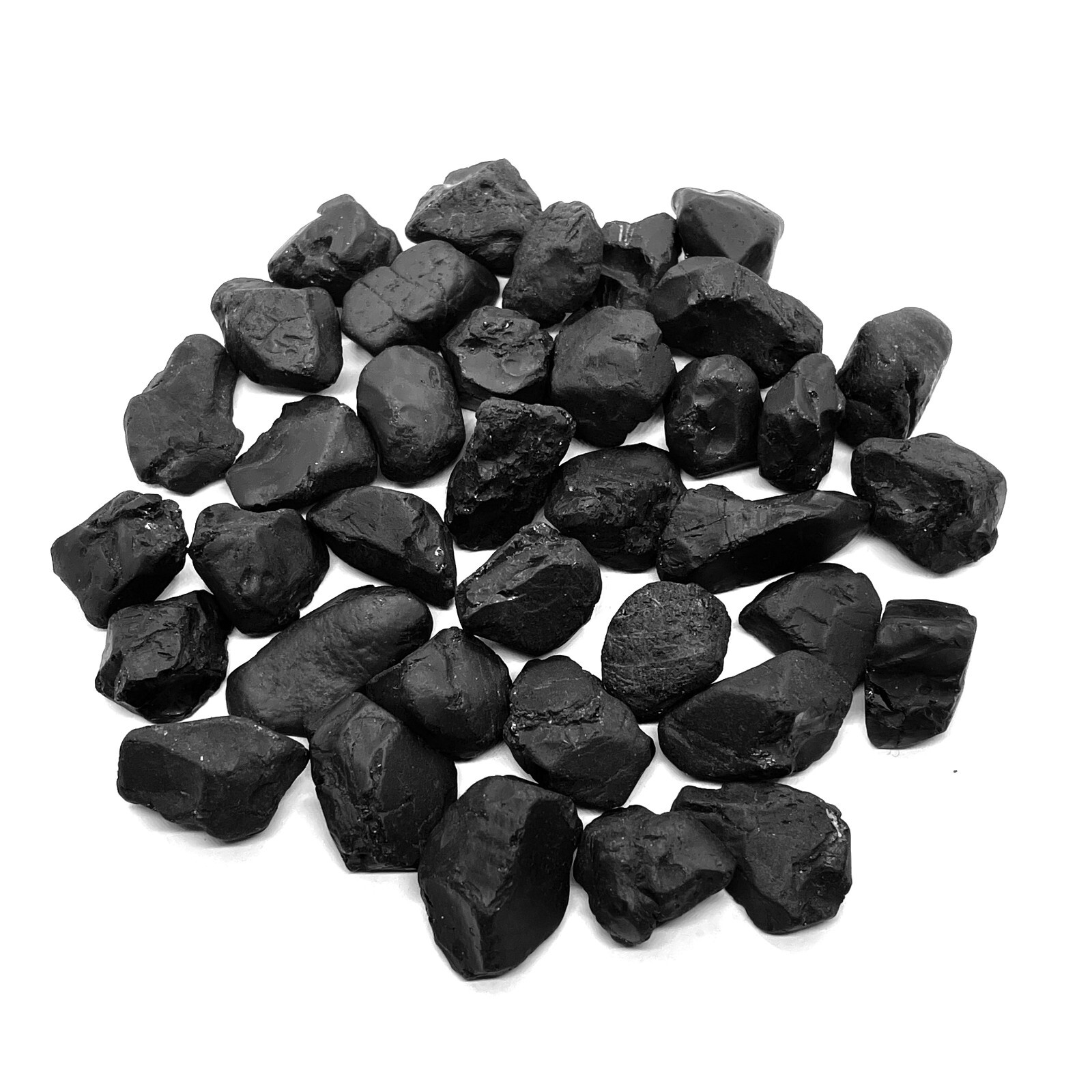 Natural Raw Black Spinel 16-20 mm Rough Nuggets For beads/cabochon