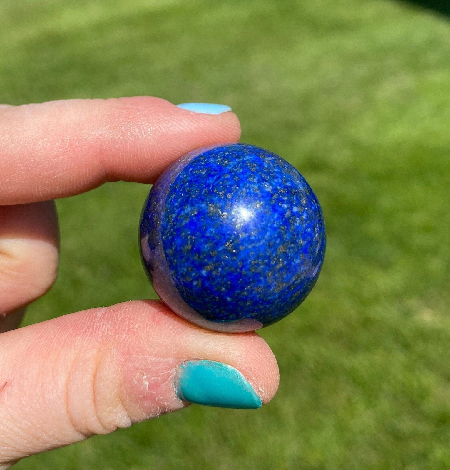 Lapis Lazuli Polished Sphere (1″-1.25″), Natural Lapis Lazuli from Pakistan