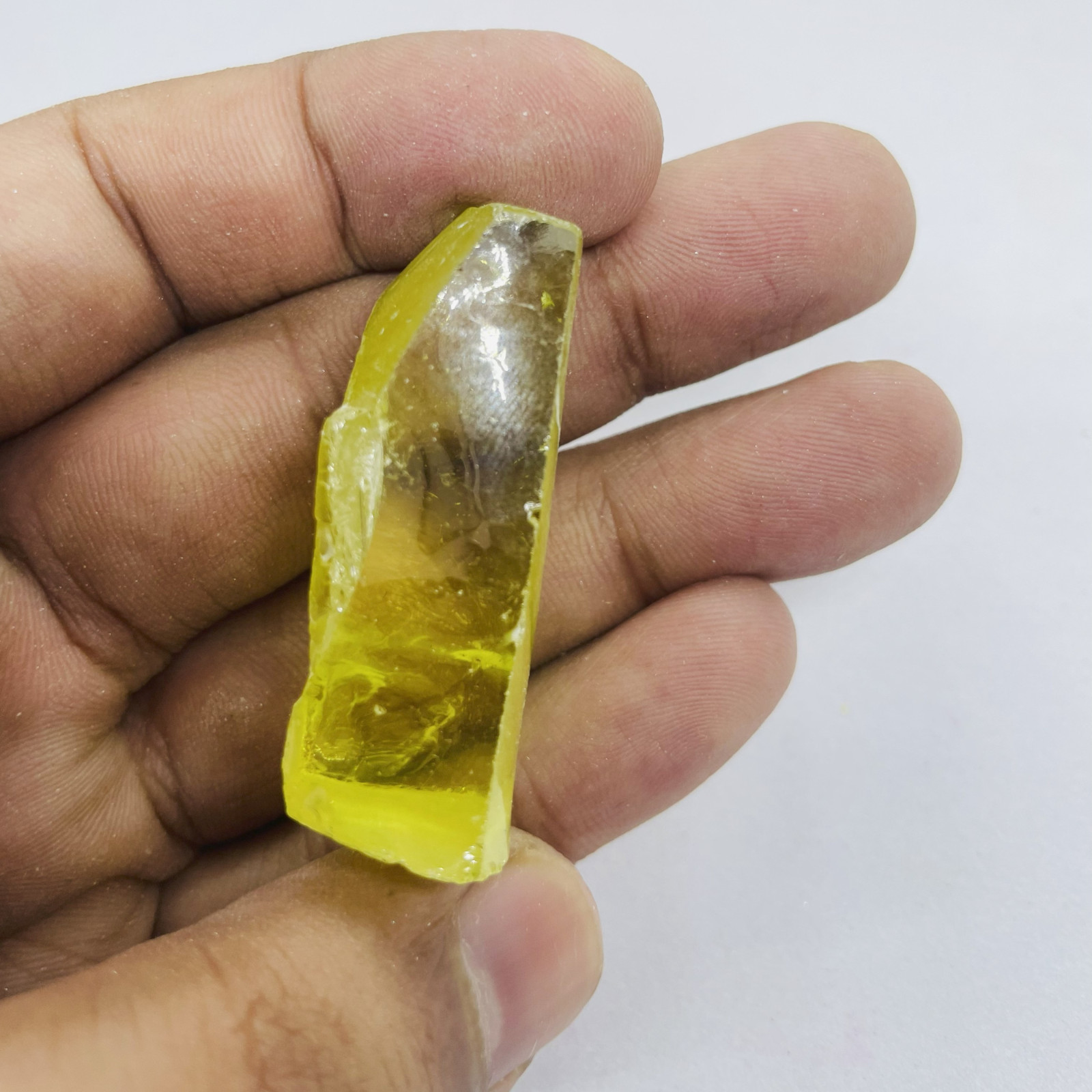 Peridot Zircon Untreated Rough Gemstone 350-450CT| Natural Raw Healing Crystal