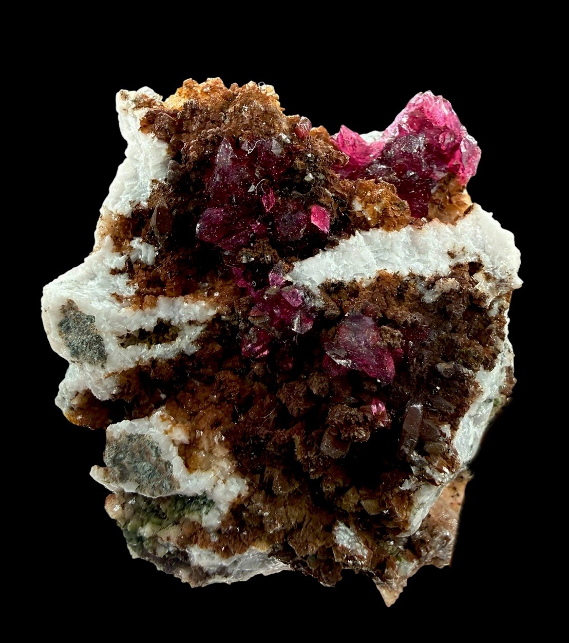 Roselite & Wendwilsonite Crystals : Aghbar Mine . Bou Azzer , Morocco 🇲🇦