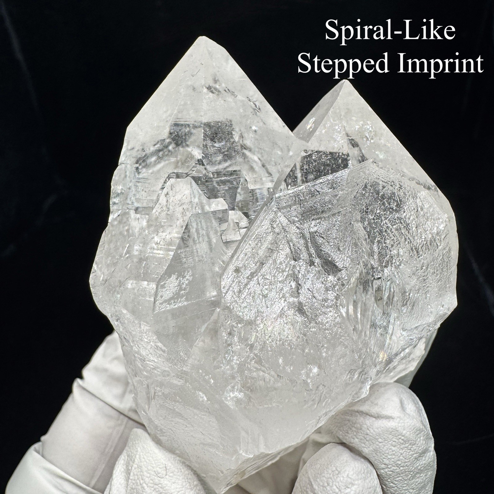 “The Twin Citadel” Ganesh Himalayan Twin Quartz Mica Rainbow Akashic Crystal
