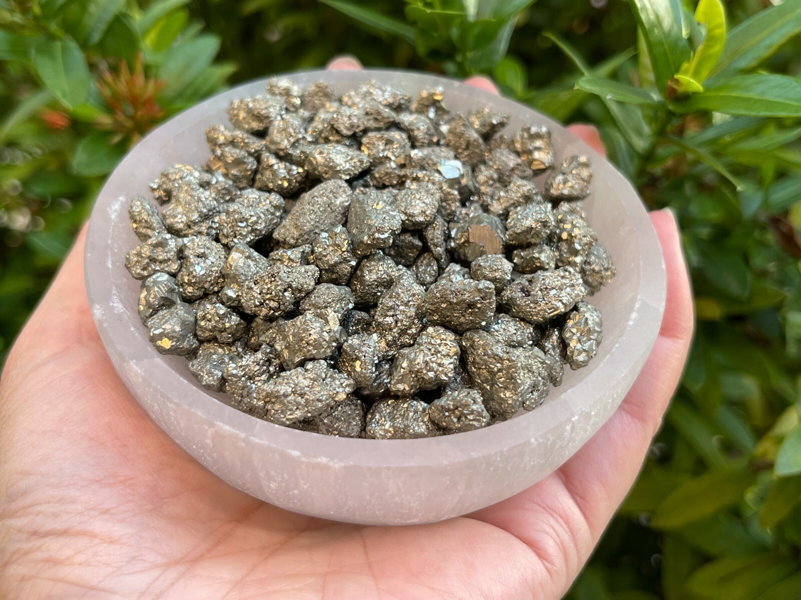 Grade A++ Pyrite Semi Rough Mini Chips 5 – 15 mm, Raw Pyrite, Wholesale Bulk Lot