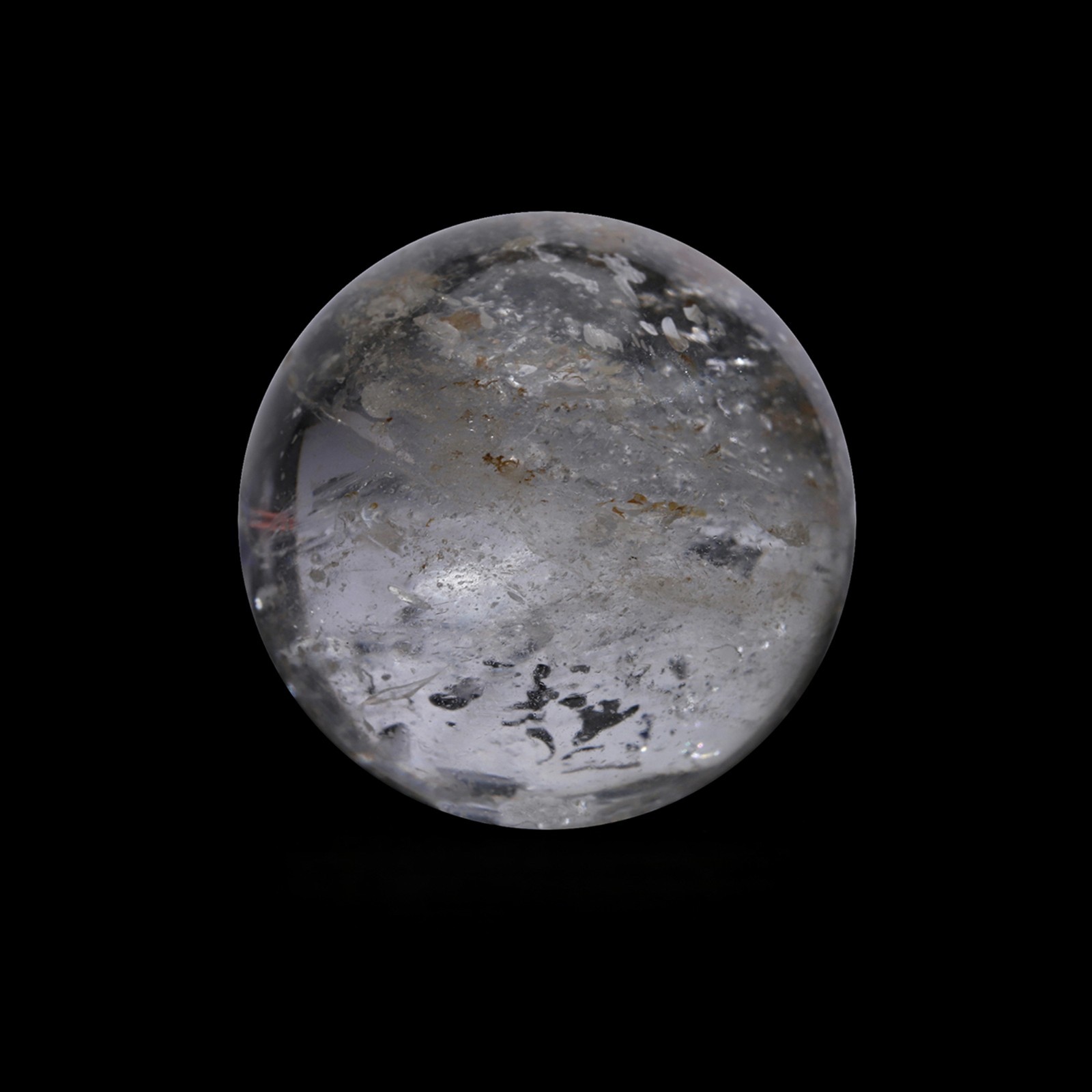 Natural Himalayan Quartz Sphere Healing Reiki Ball for Decor 18-19mm