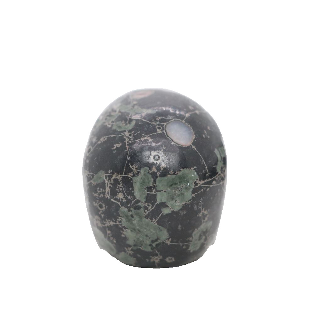 2″ PLUM FLOWER STONE Carved Crystal Skull Realistic Healing Randomly Send 1pc